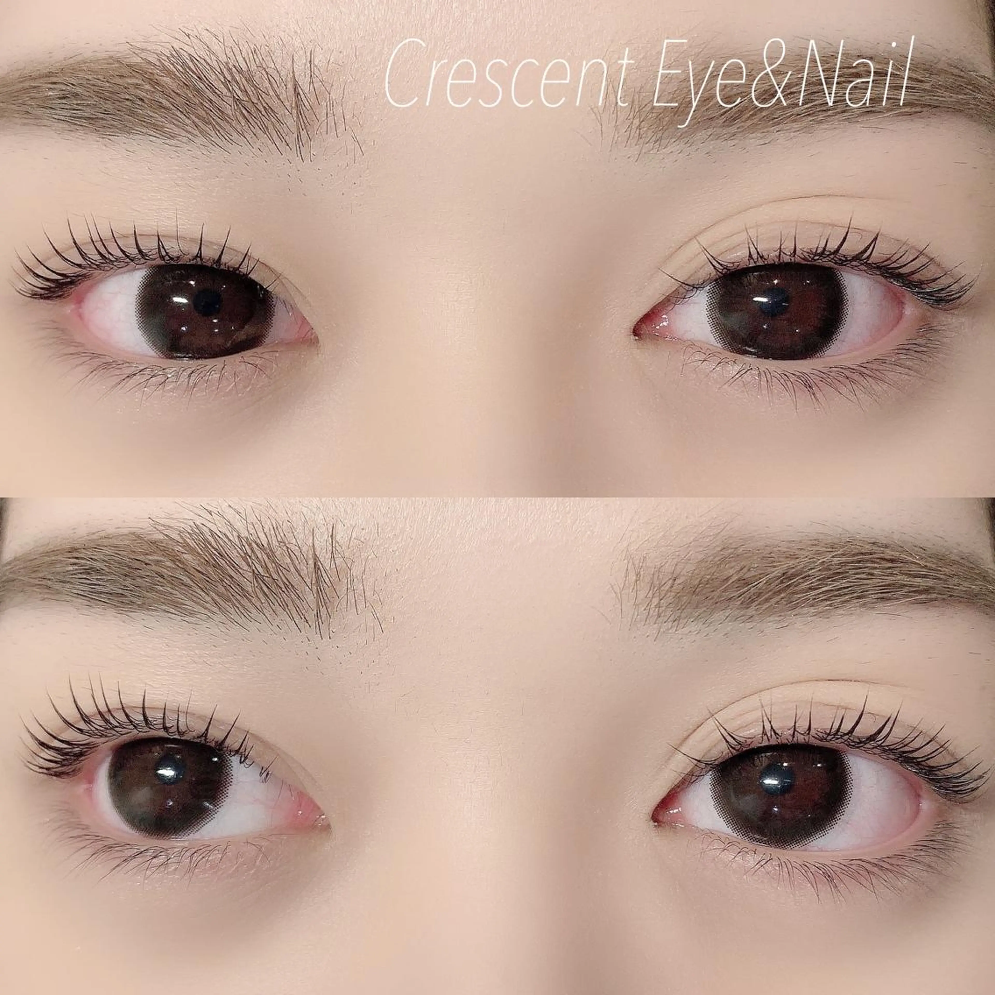 マツエク・マツパ 一重×まつ毛パーマ Crescent Eye Ayumiのマツエク・マツパデザイン
