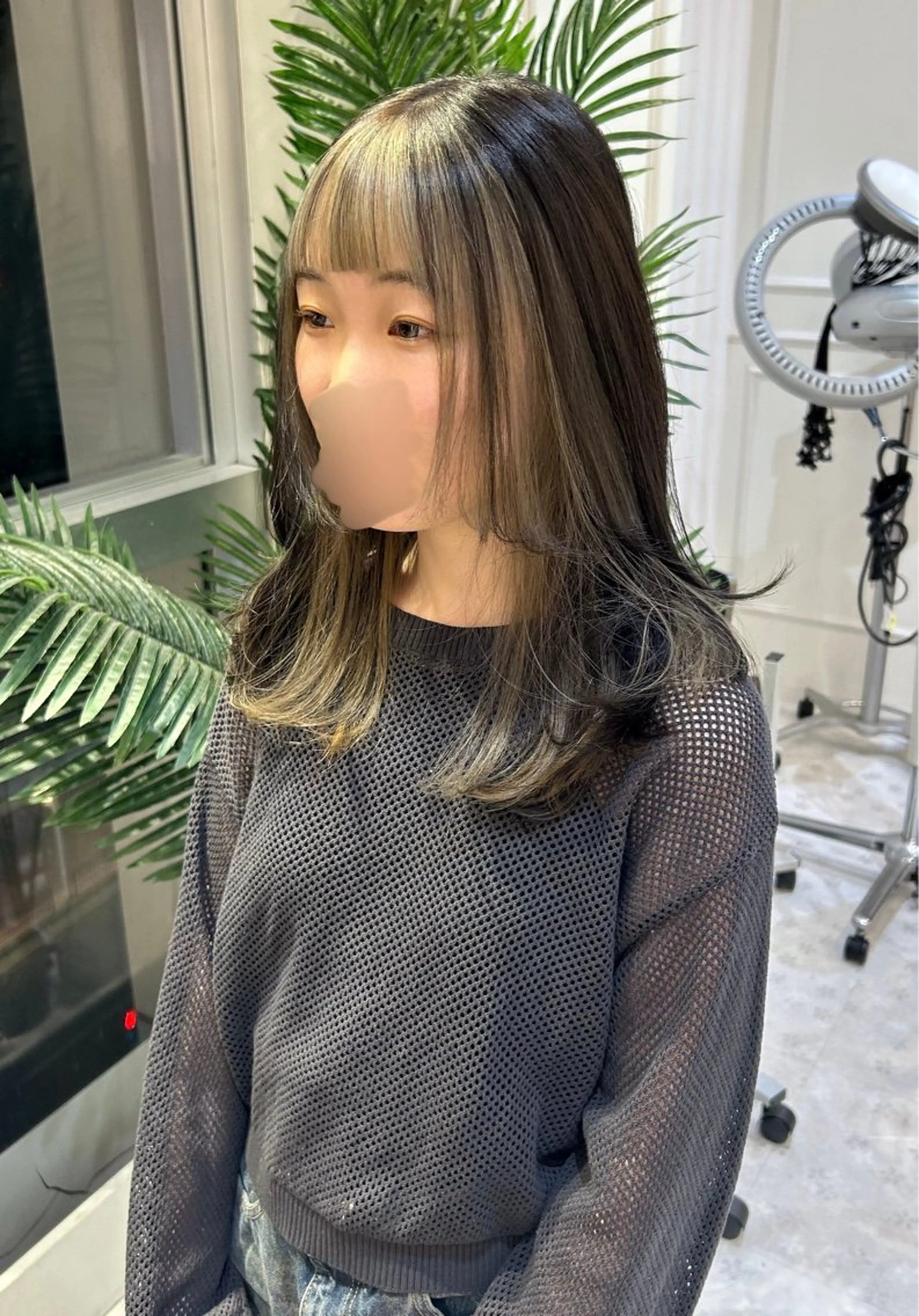 ロング カラー Via  京都烏丸所属・ブロンド/ハイトーン /レイヤー/りなのヘアスタイル