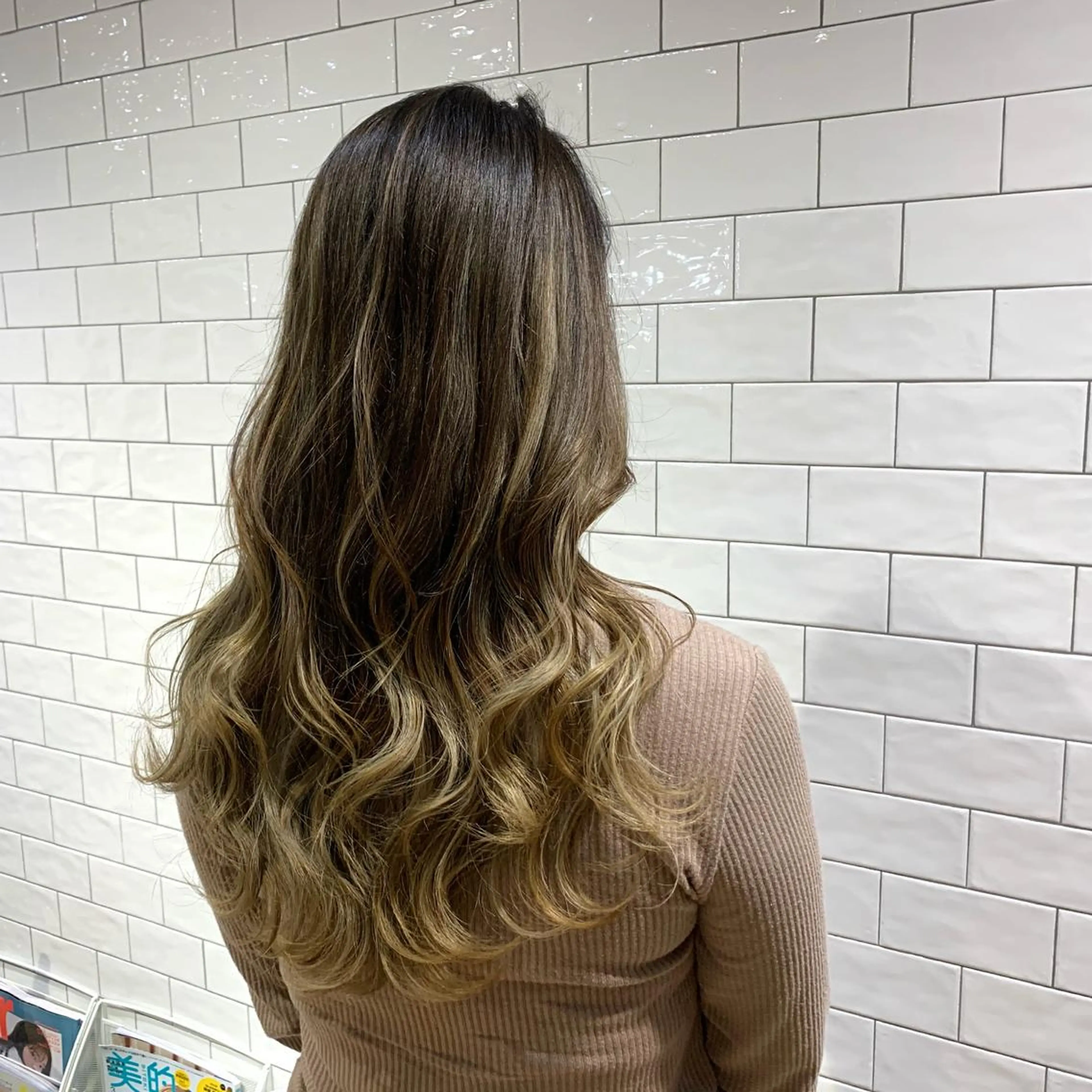 ロング カラー 原山 直人のヘアスタイル