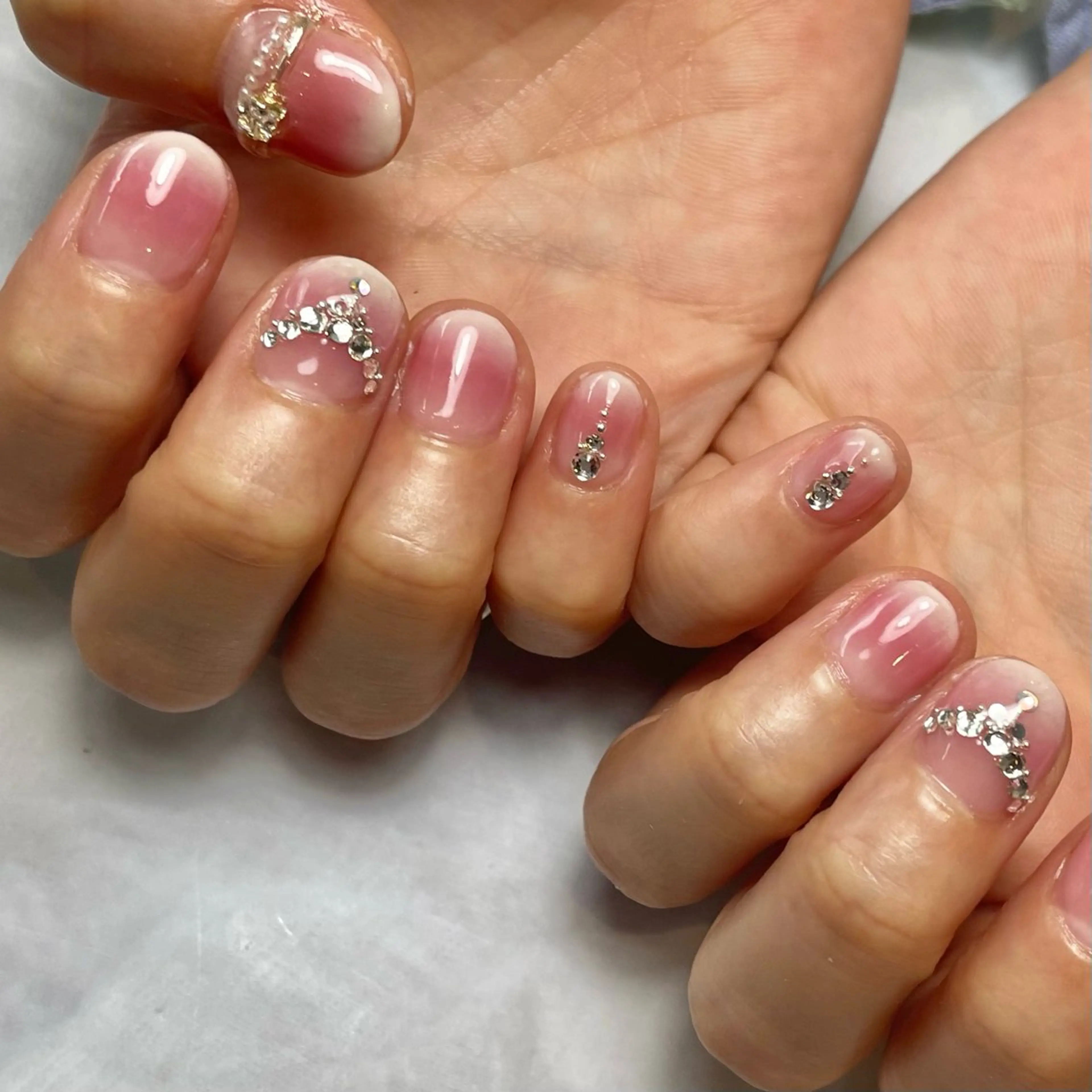 ネイル クリアネイル ハンドネイル Reflection marikoのネイルデザイン