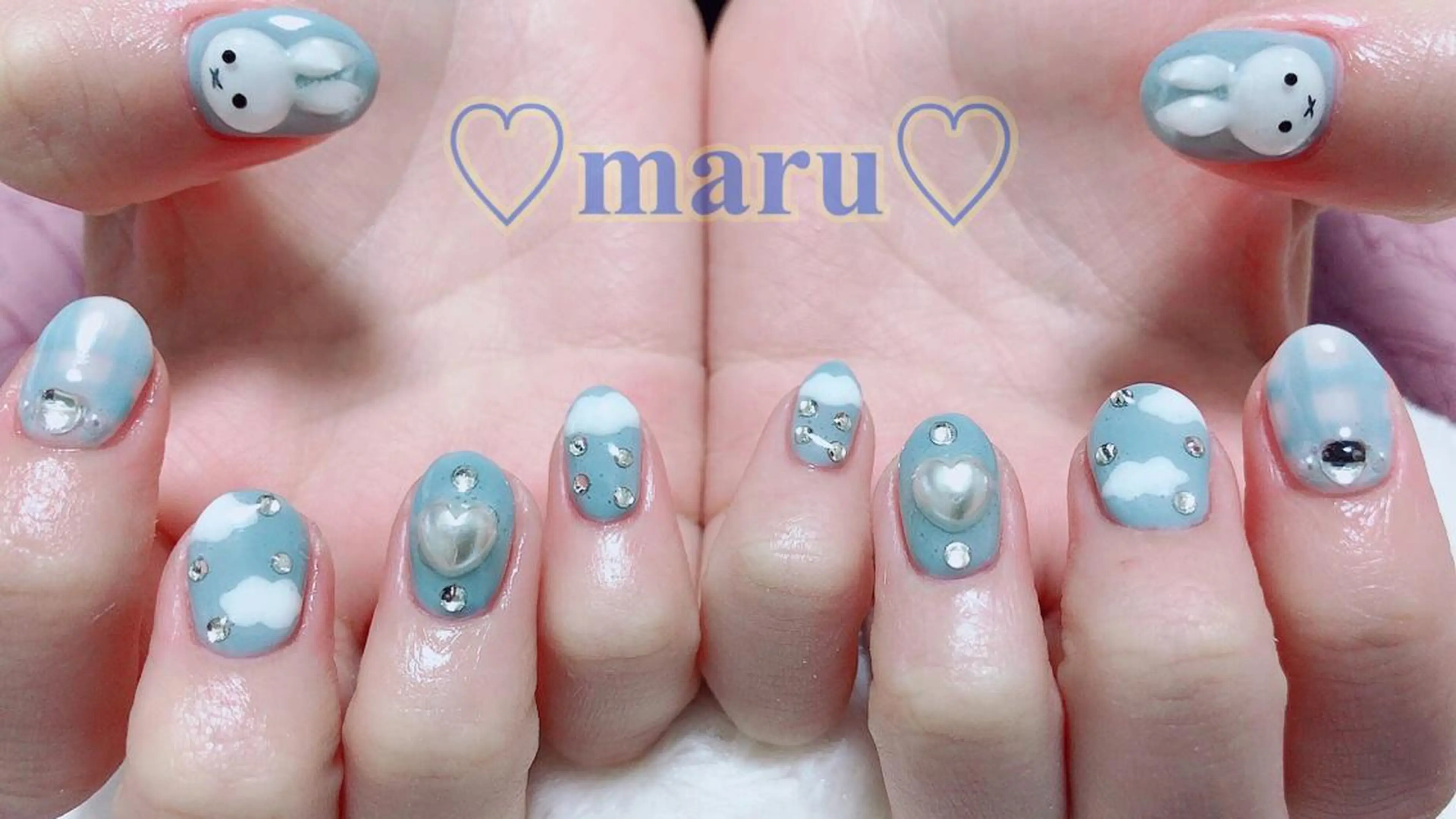 ネイル ハンドネイル フットネイル まるみ ♡のネイルデザイン