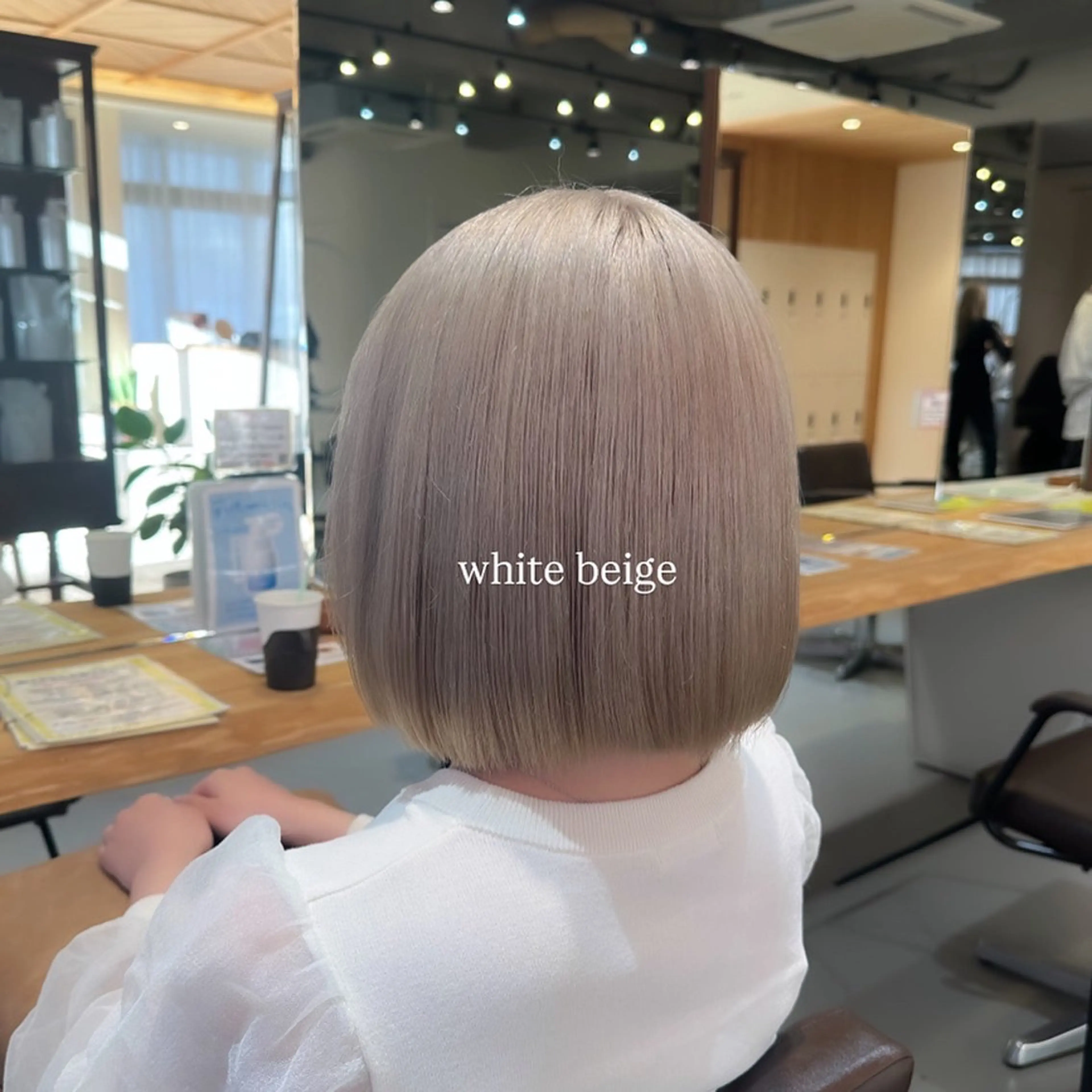 カラー ヘアカラー 透明感カラー/縮毛 みさき🦭のヘアスタイル