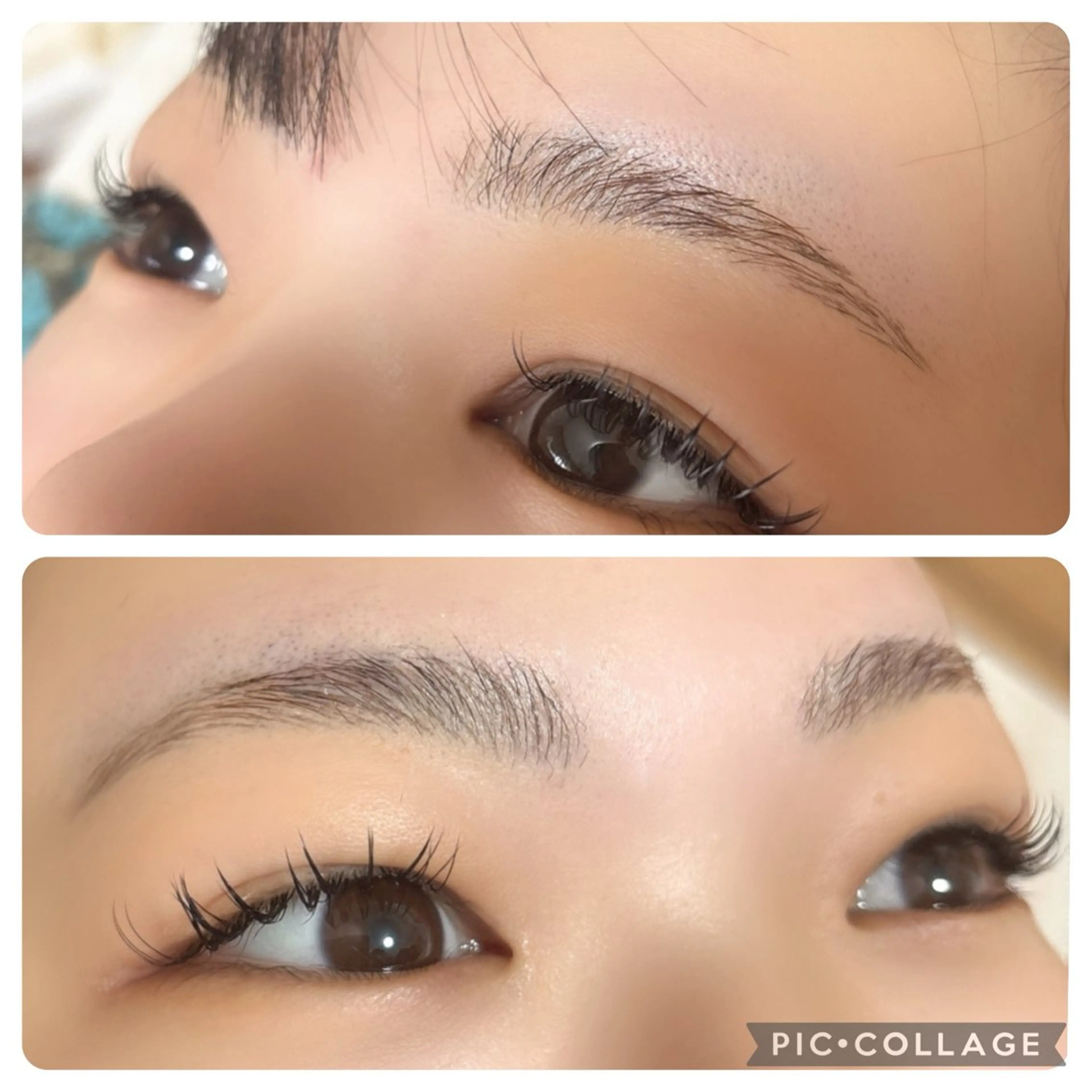 アイブロウ ハリウッドブロウリフト 眉毛ワックス脱毛 LARGO所属・りんこ RINKOの眉毛・アイブロウイメージ