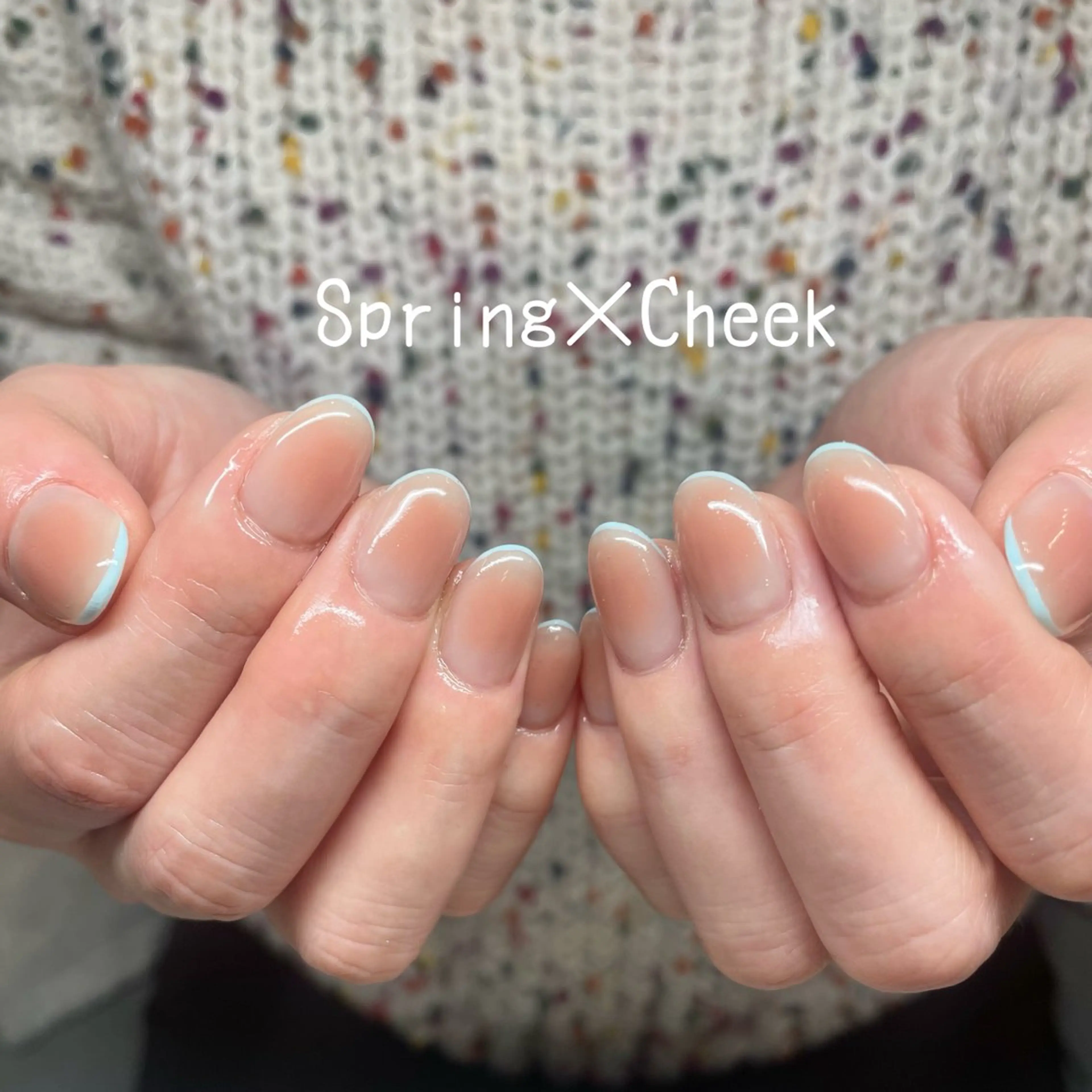 ミディアム LBnail.sae /おえかきネイルのネイルデザイン