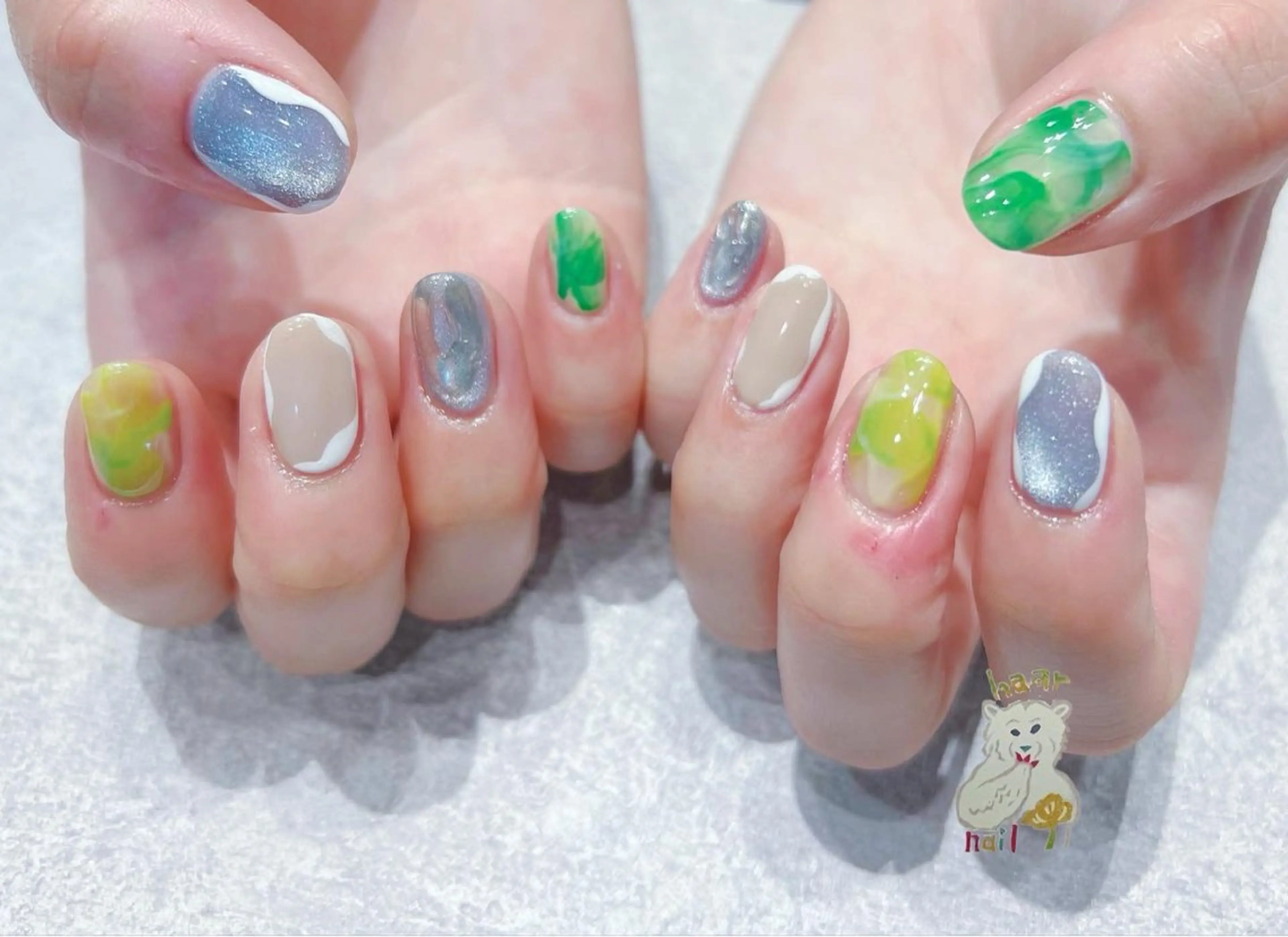 ネイル ハンドネイル 深田 加代のネイルデザイン