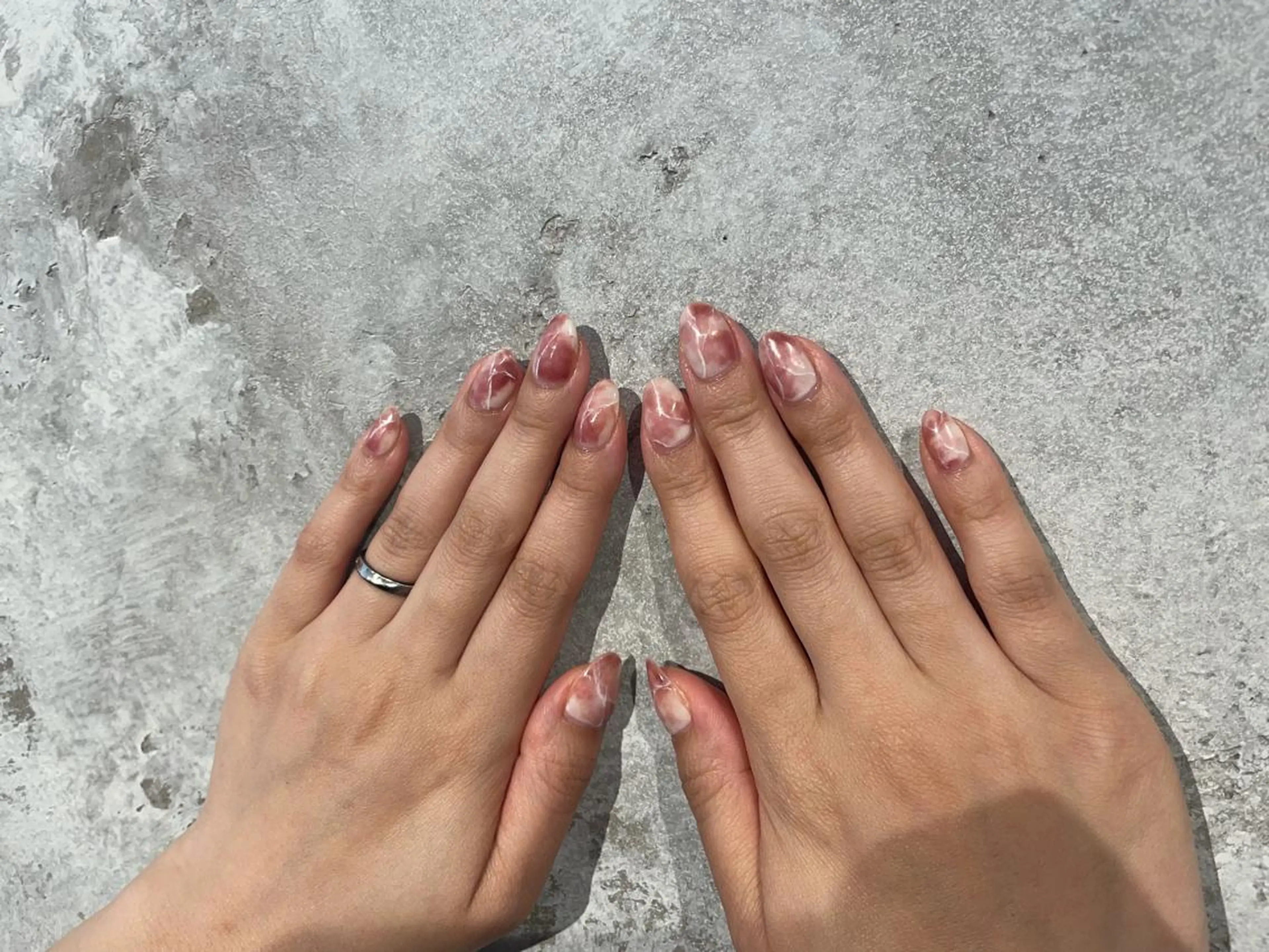 ネイル 大理石ネイル(マーブル) Classy【クラッシー】所属・Classy: Mizukiのネイルデザイン