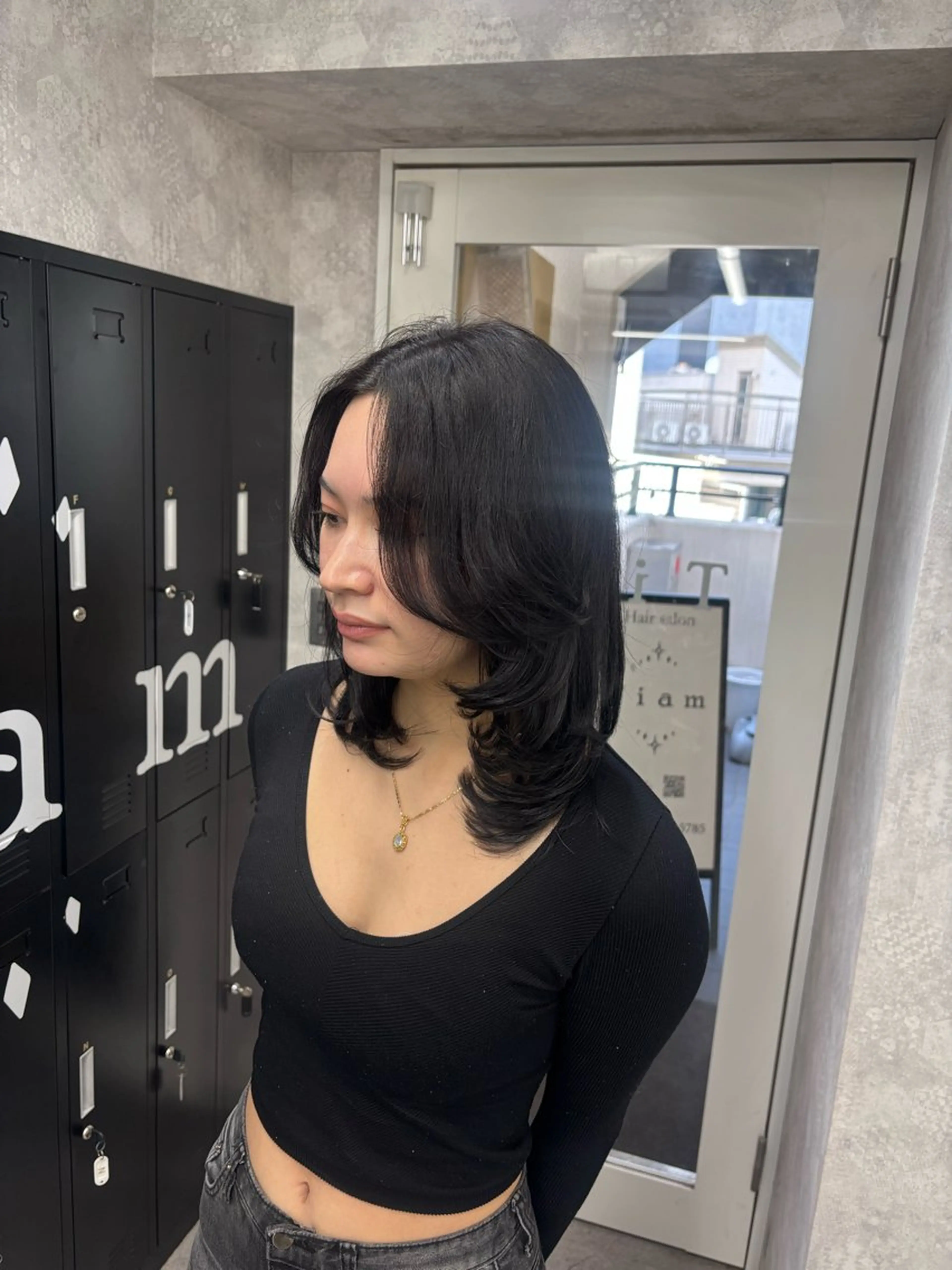 セミロング カラー カット トリートメント ギャル/ハイトーン 特化/ルイヤのヘアスタイル