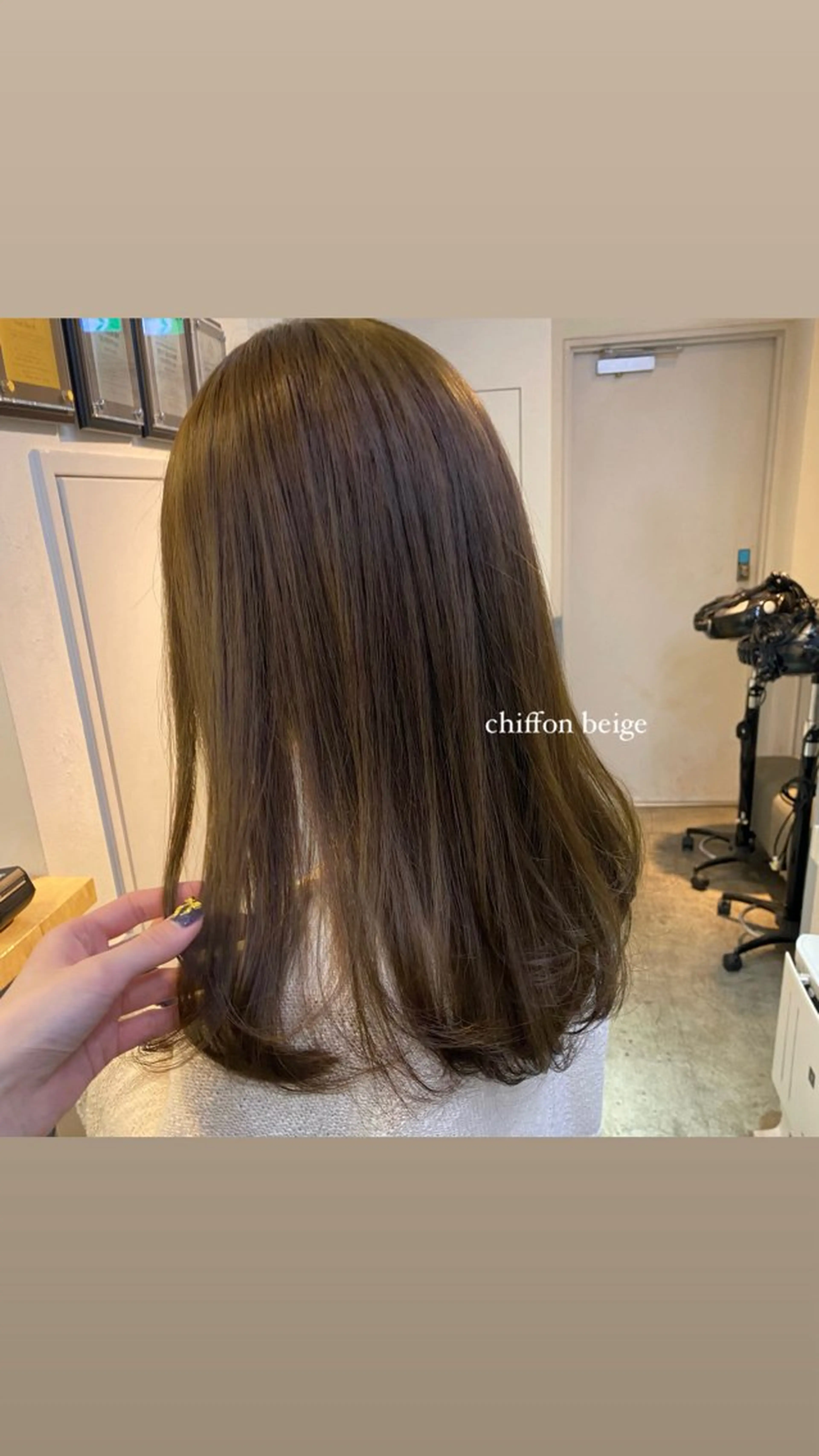 ロング カラー eclart ayaのヘアスタイル