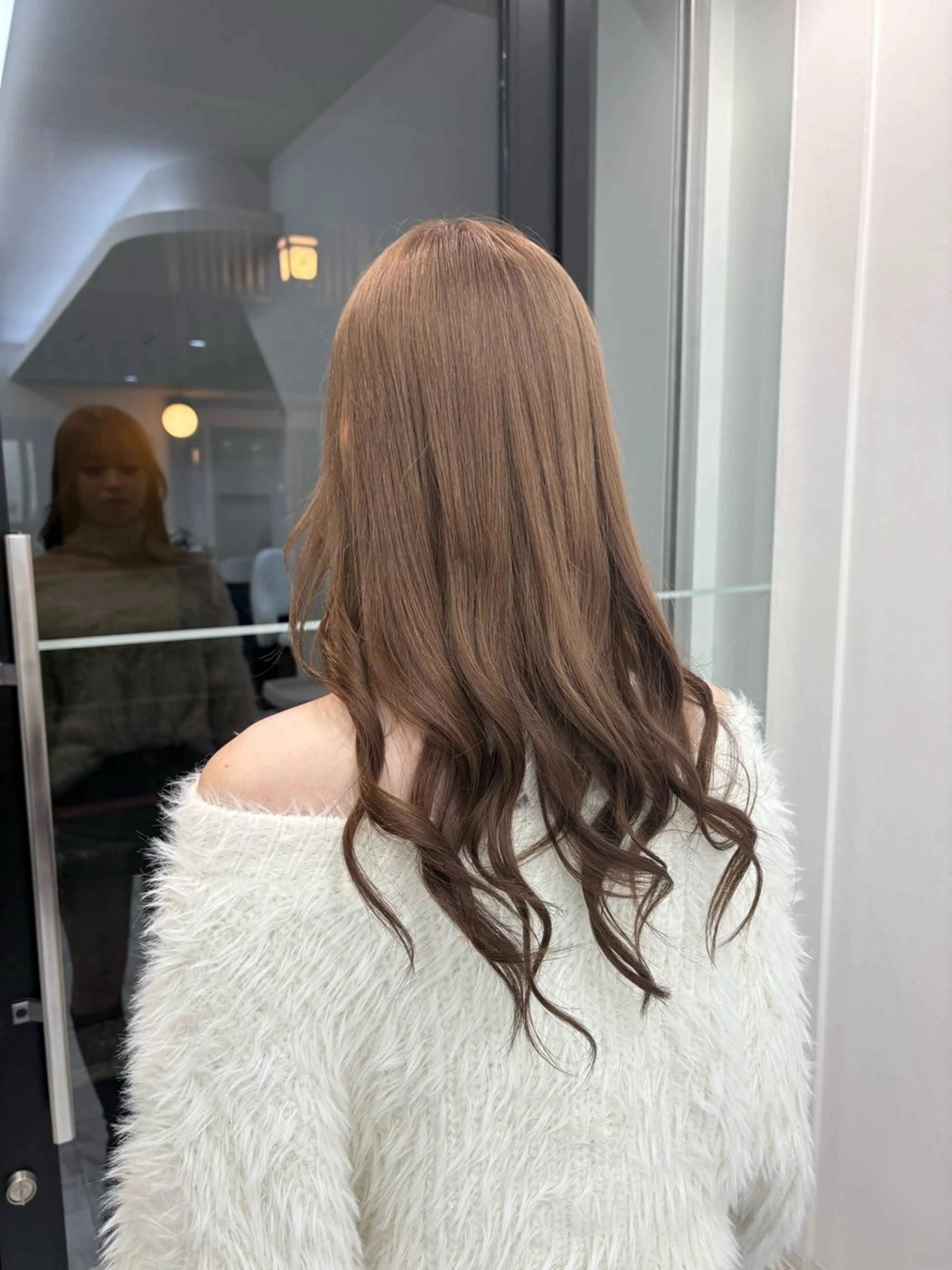 ロング Haruna/河原町 ハイトーン🤍のヘアスタイル