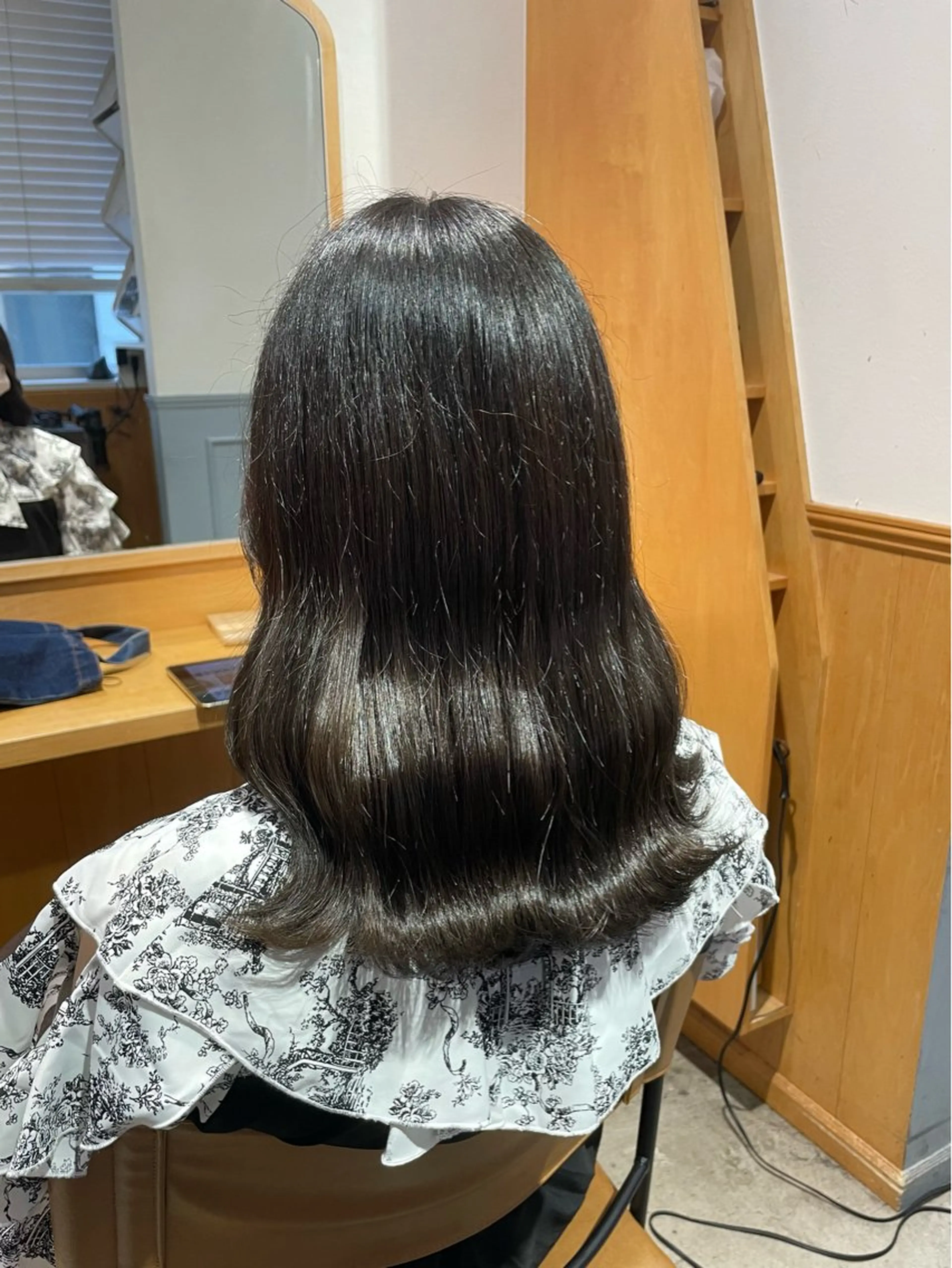 セミロング カット ヘアカラー トリートメント 【Amphi Tokyo】宮原のヘアスタイル