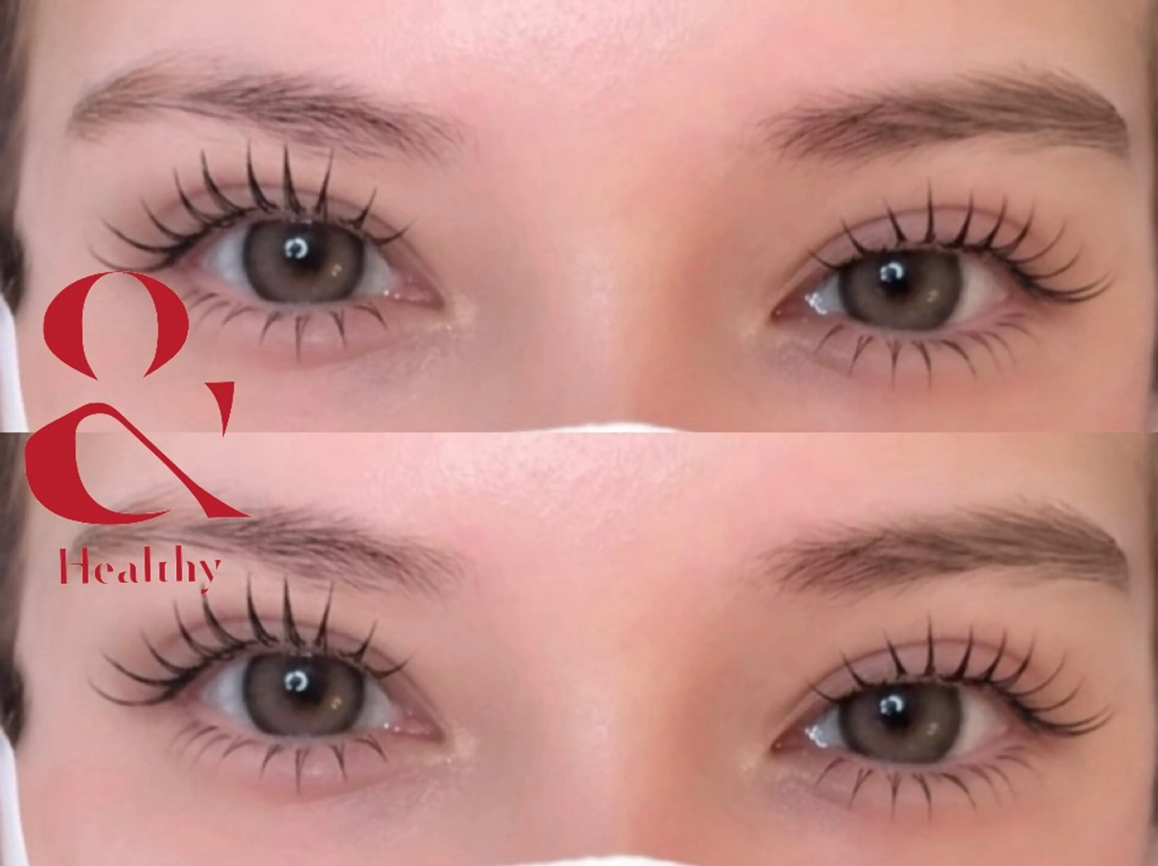 👑『エクパーアンドヘルシー🍀フラットラッシュ＋まつげパーマ🌷120本+下まつ毛付け放題🐾¥10980コーティングの写真