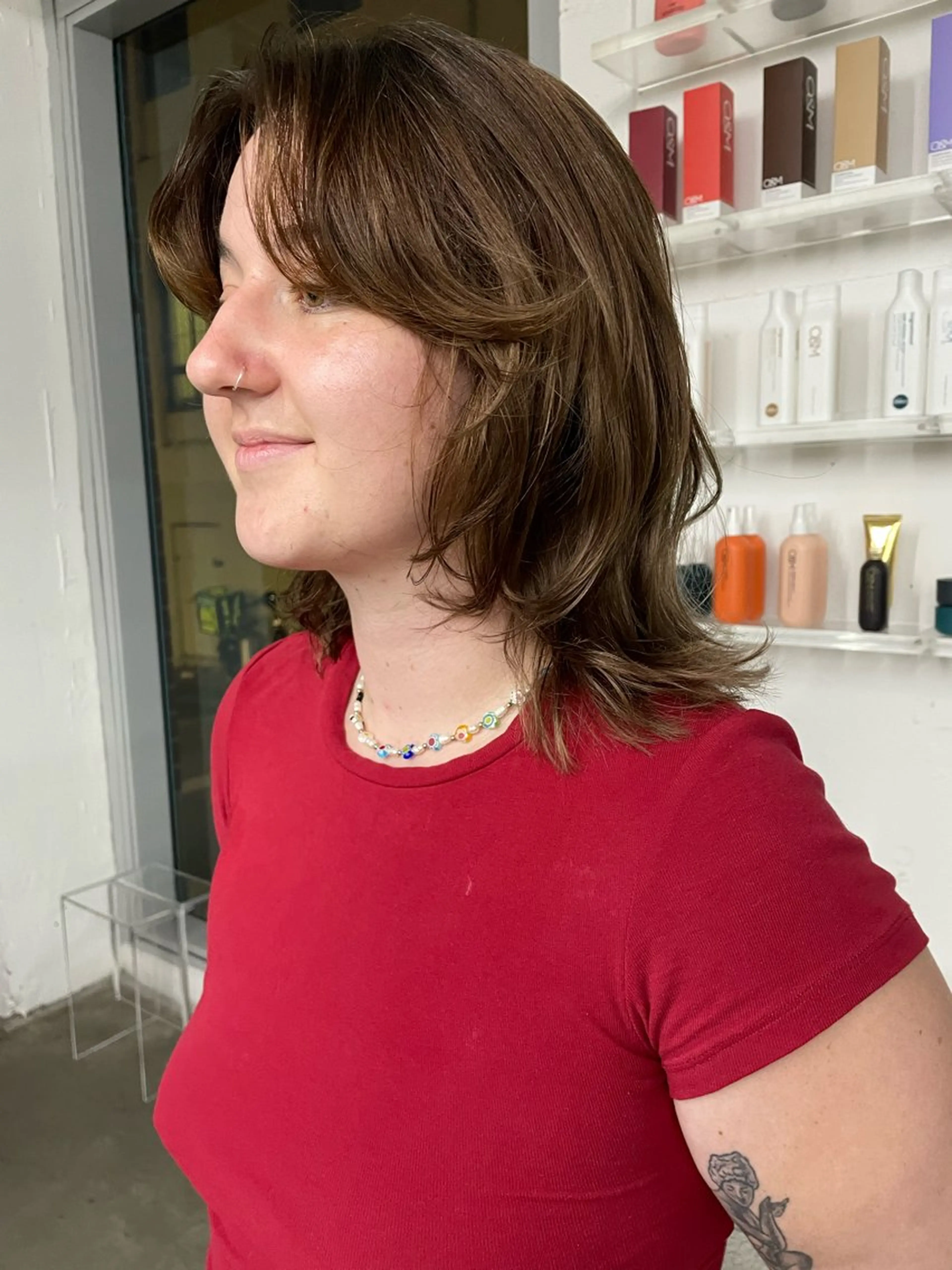 【weekends only】 cut + color + 5分spa ♨︎˚✧₊の写真