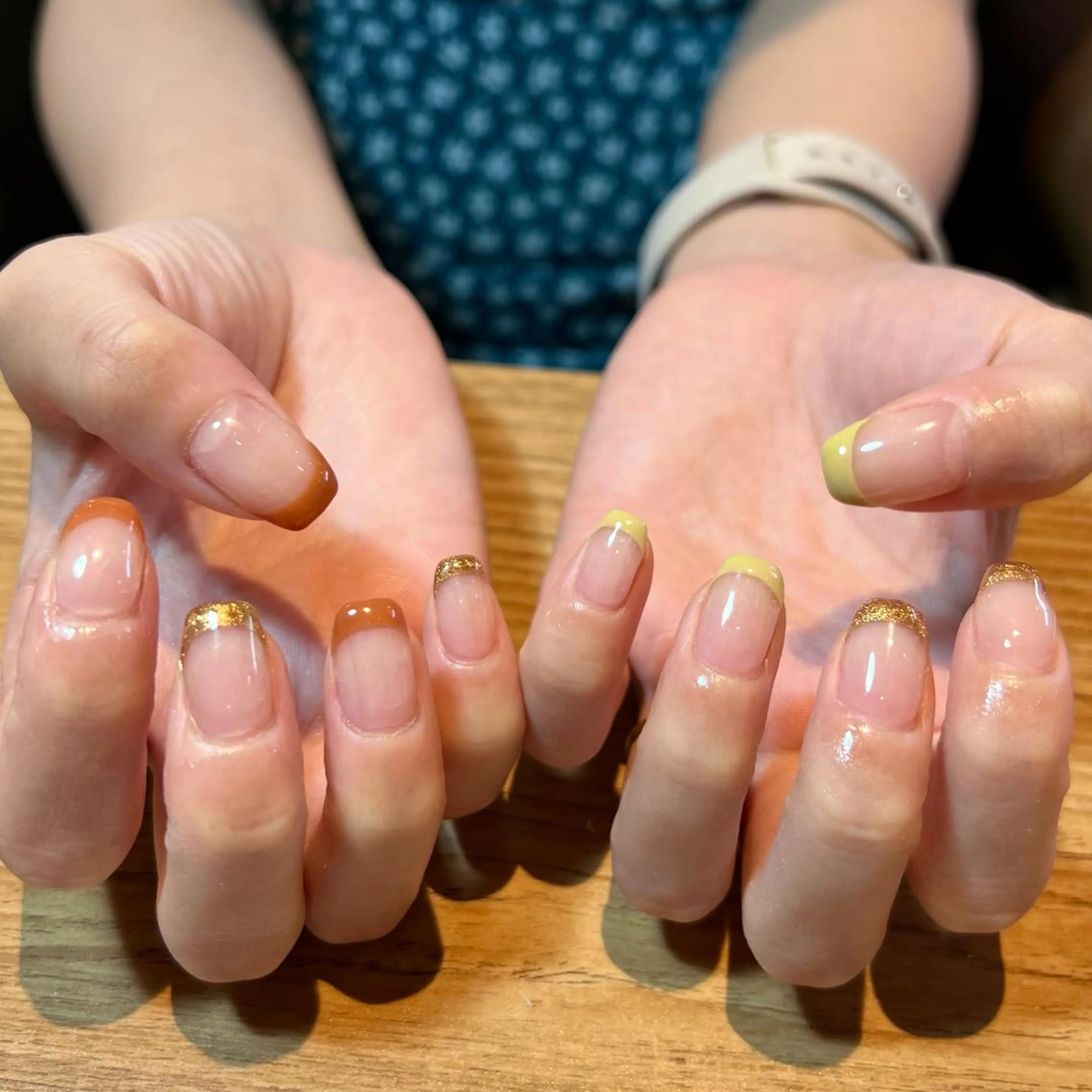 ネイル フレンチネイル Yarm As Etel　。のネイルデザイン