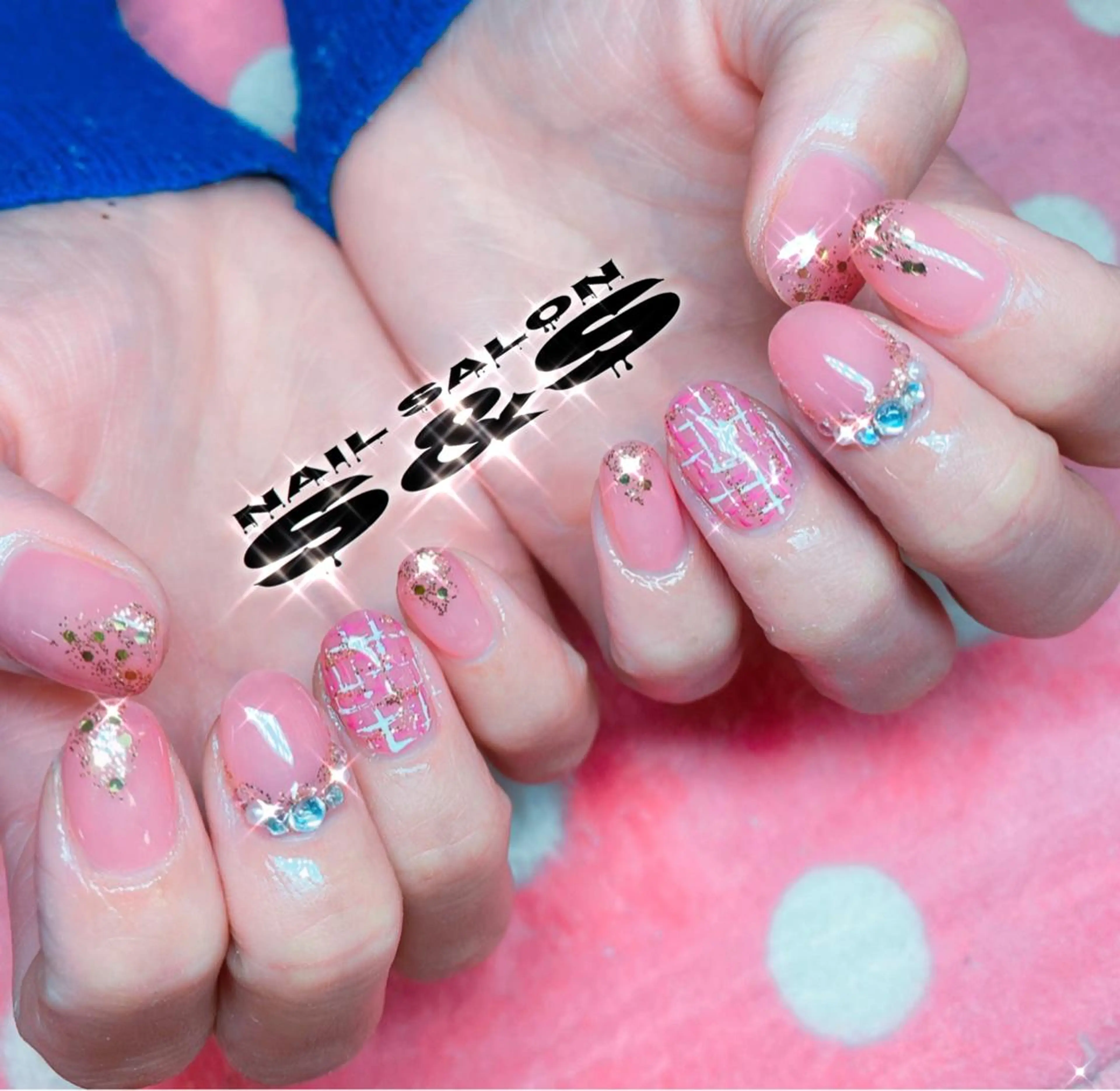 ショート ネイル 長さ出し メンズネイル 持ち込み スカルプネイル S&S 村田小百合のネイルデザイン