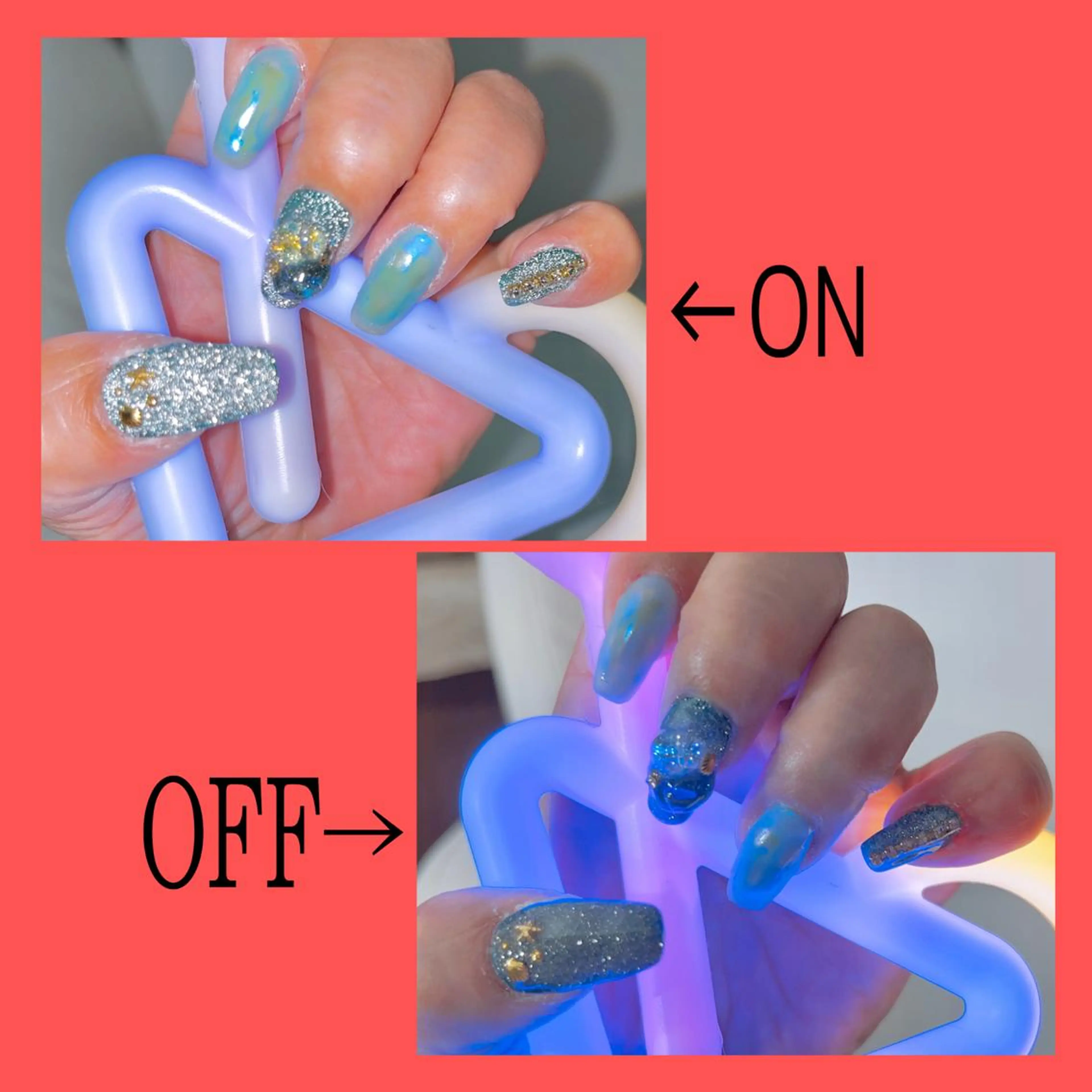 ネイル フラッシュネイル VIST☆ ｍａｍｉのネイルデザイン