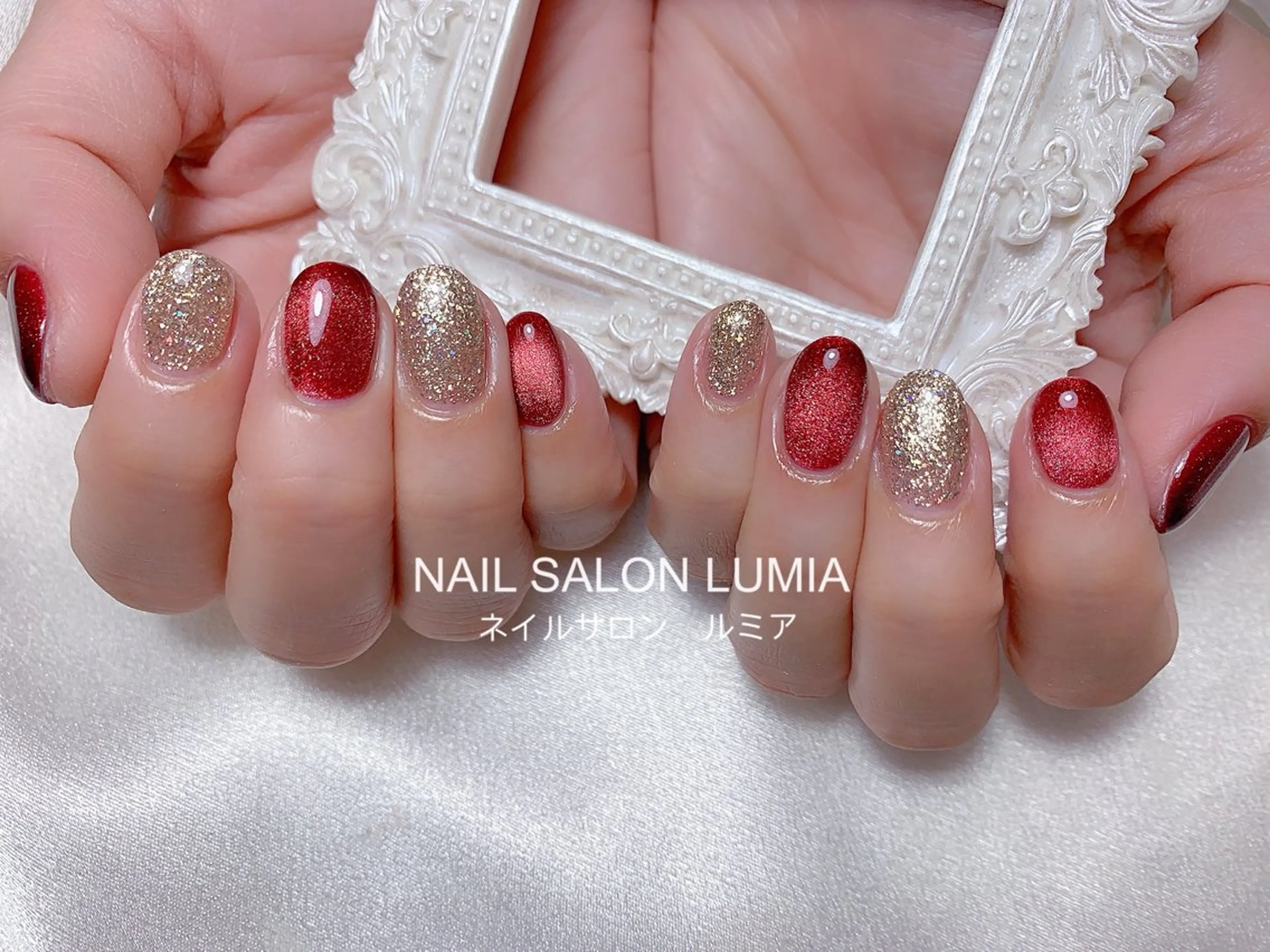 ネイル ハンドネイル ネイルサロン ルミア Lumia 店長のネイルデザイン