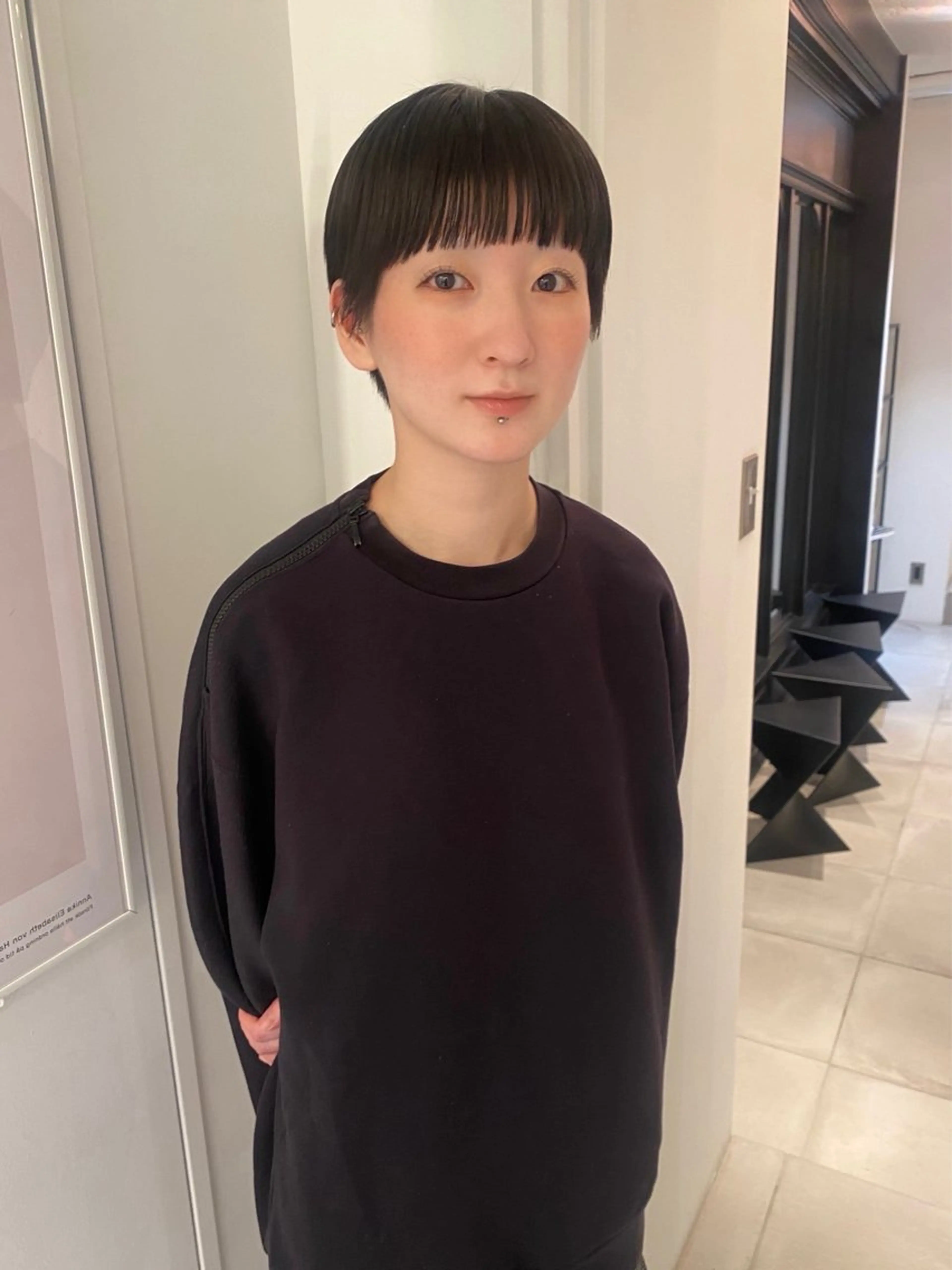 ショート カラー riria/ボブ /ブラウンカラー🎀のヘアスタイル