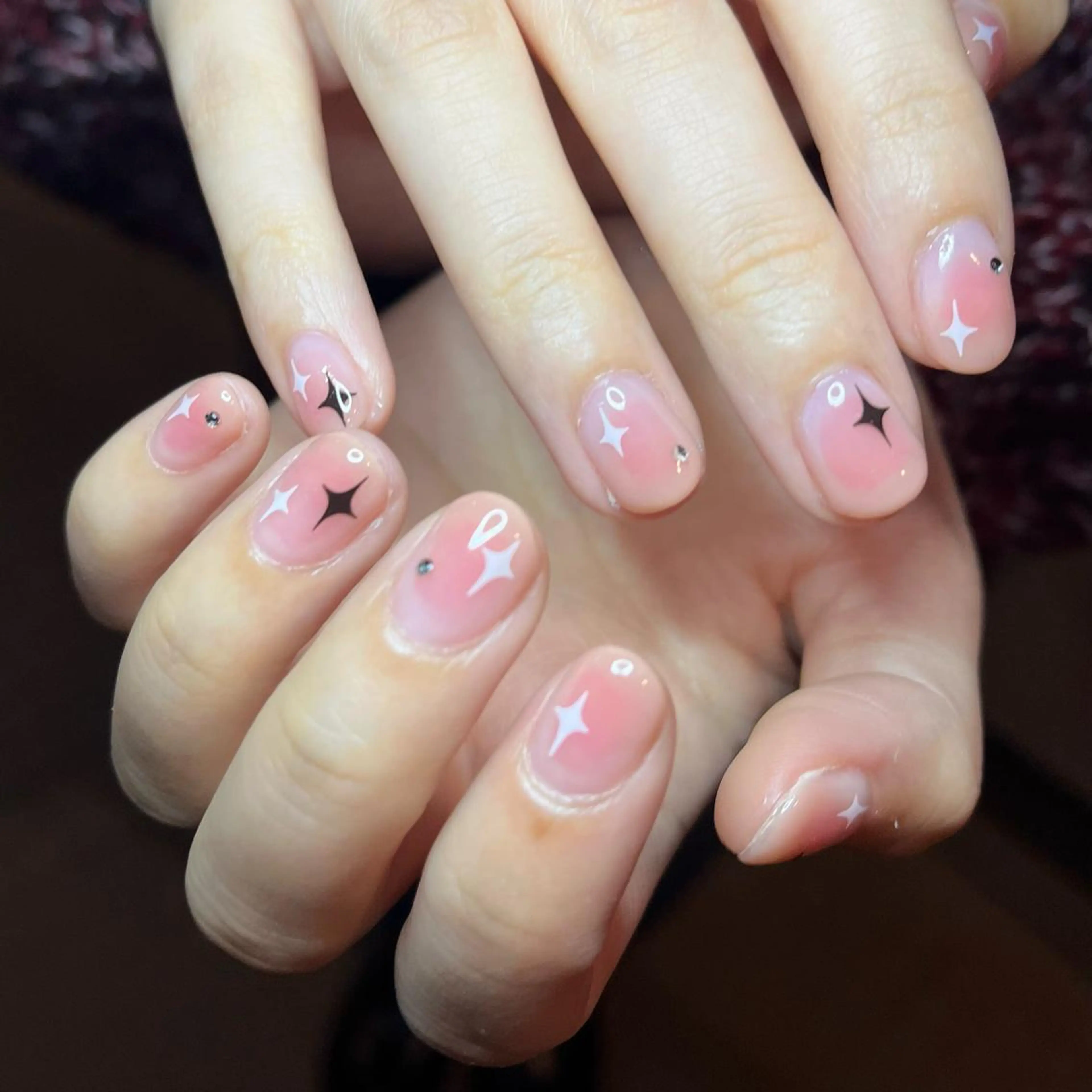 ネイル ハンドネイル 🤎Two ERI🤎のネイルデザイン