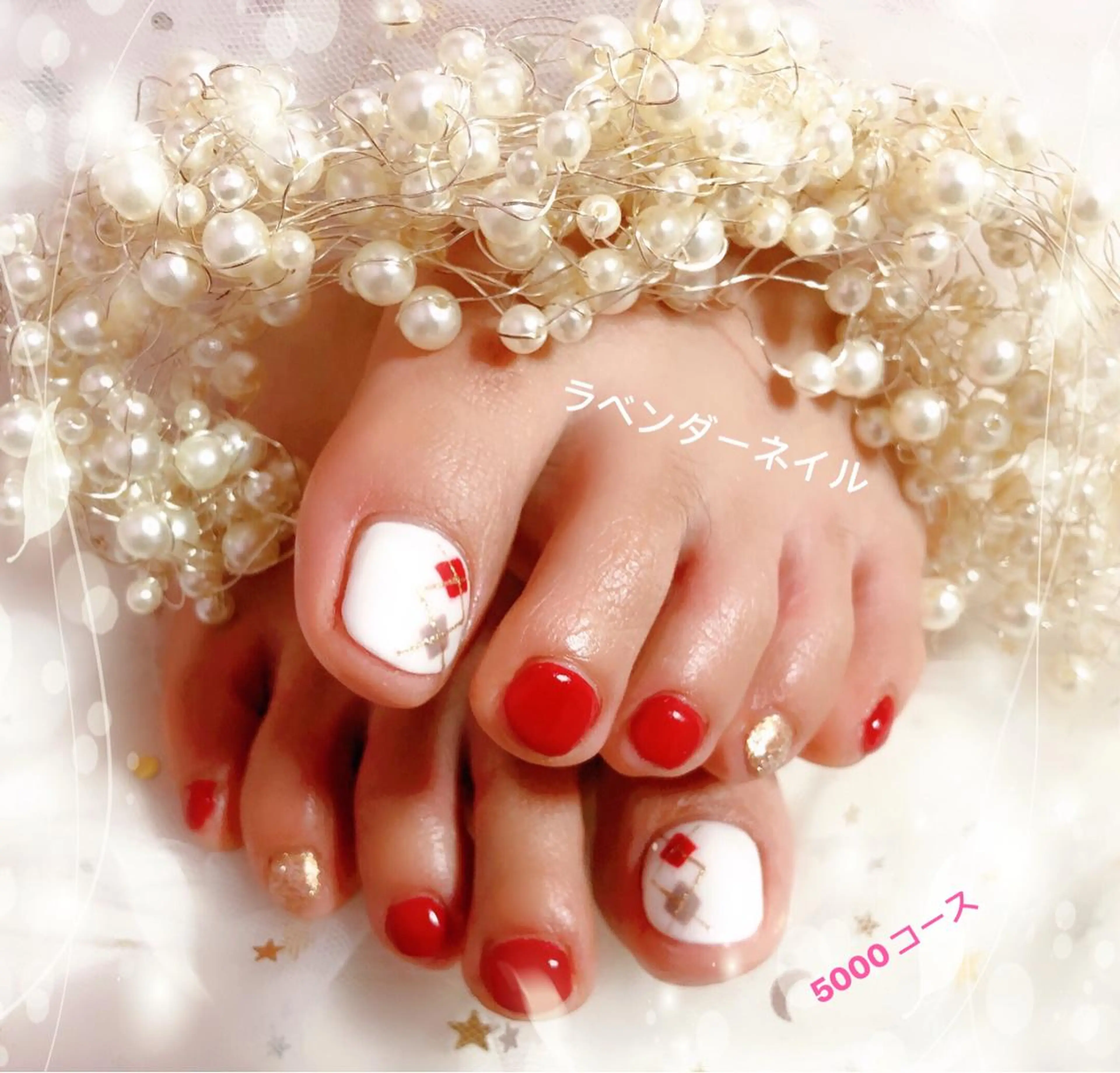 ネイル ラベンダー💖日暮里 ルル💖ネイルのネイルデザイン