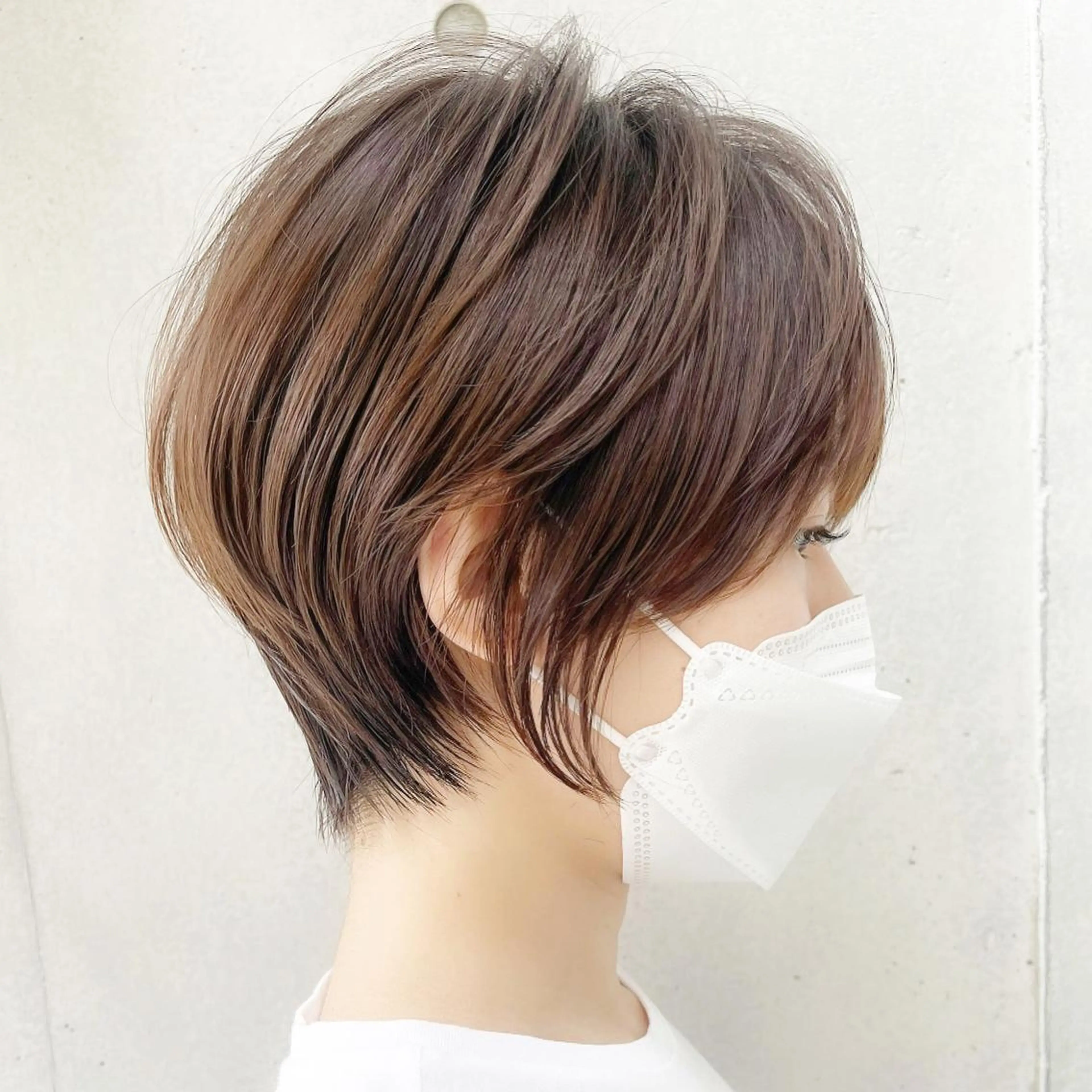 ショート カラー 宮本 聖希のヘアスタイル