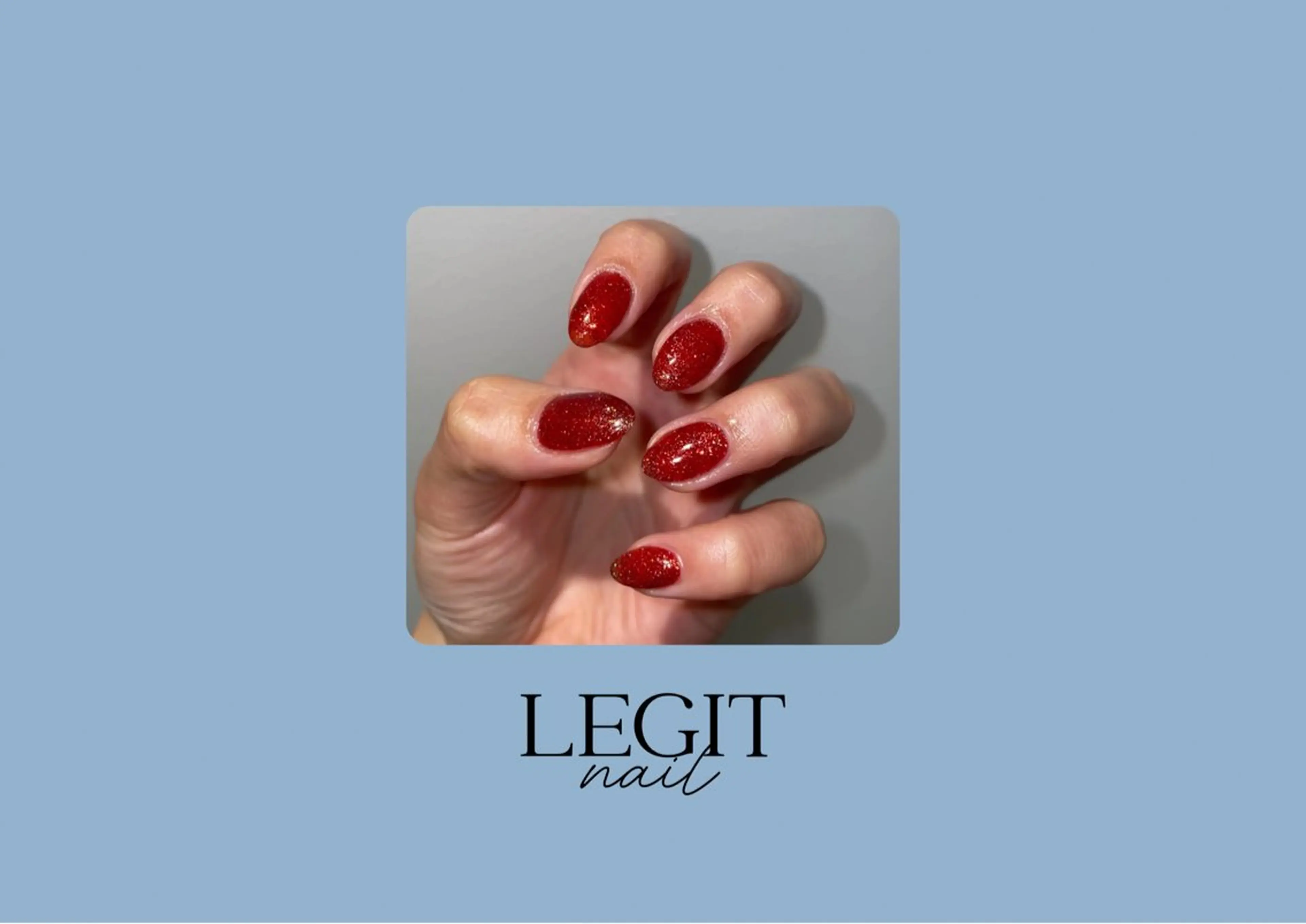 ネイル ハンドネイル LEGIT nail所属・LEGIT nail AKARIのネイルデザイン