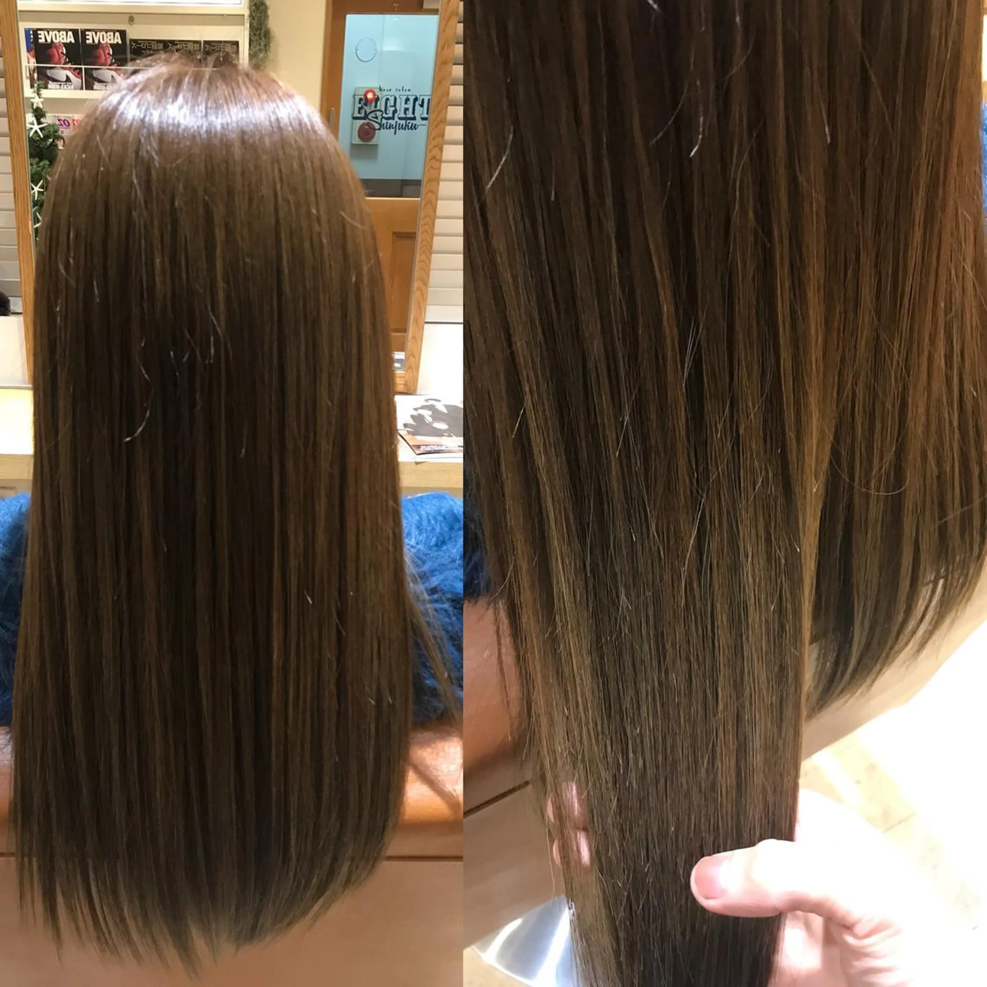 ロング ハイライト ヘアカラー 渋谷ハイトーン/ デザインカラー阿部のヘアスタイル