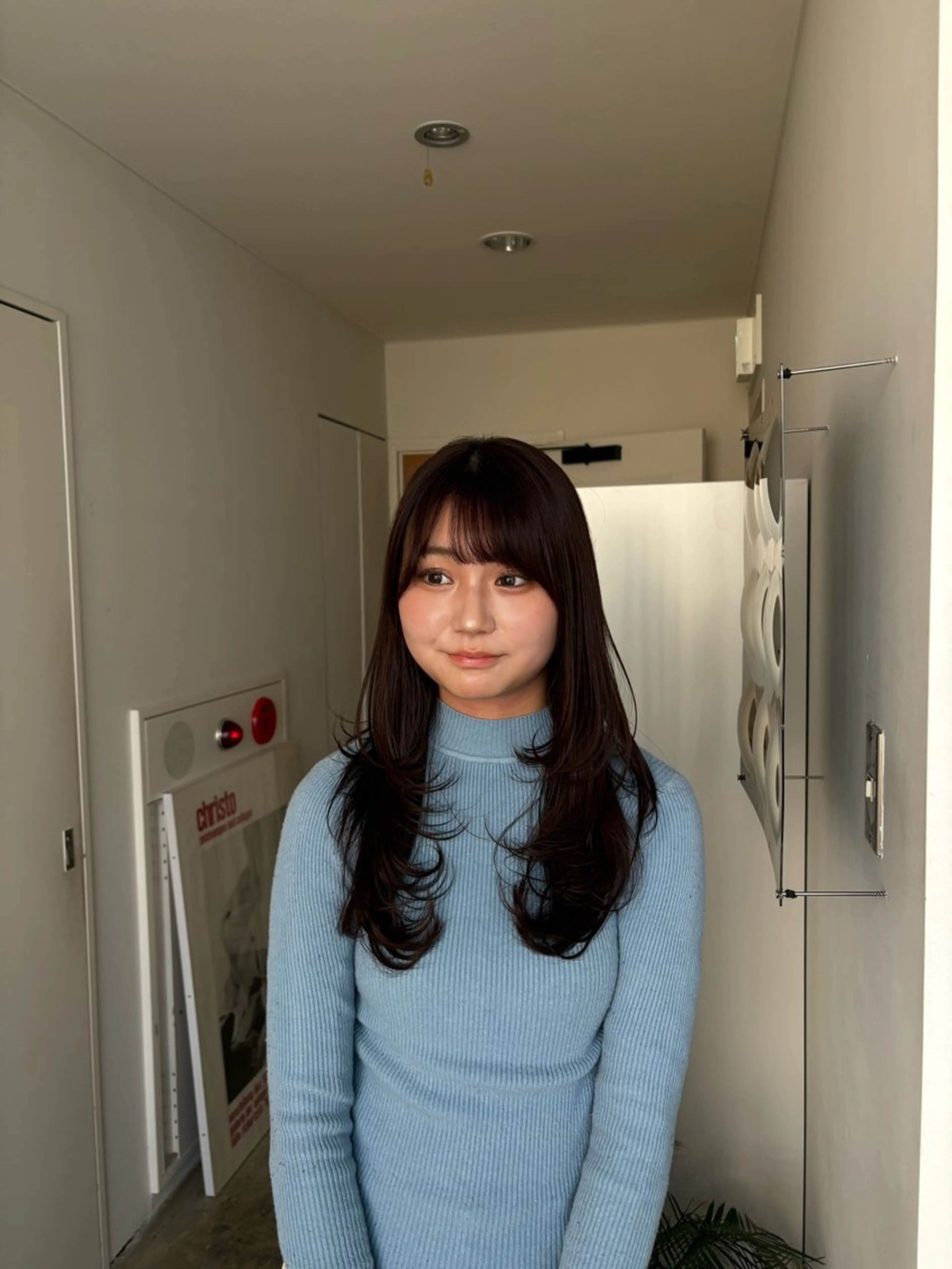 ロング レイヤーカット カット 大阪/梅田 ヨシノヒメカのヘアスタイル