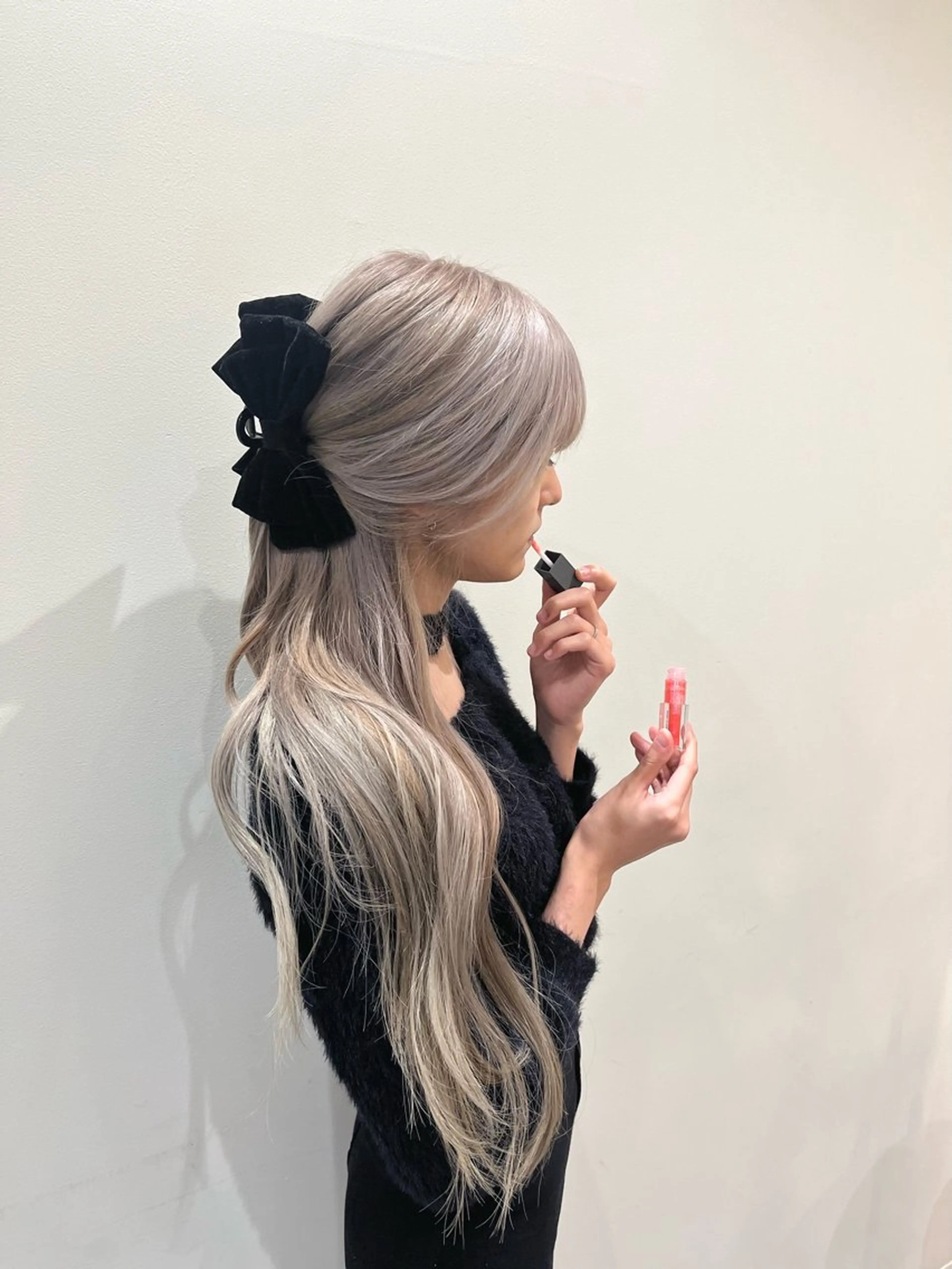 2回ブリーチ+カラー+トリートメントの写真