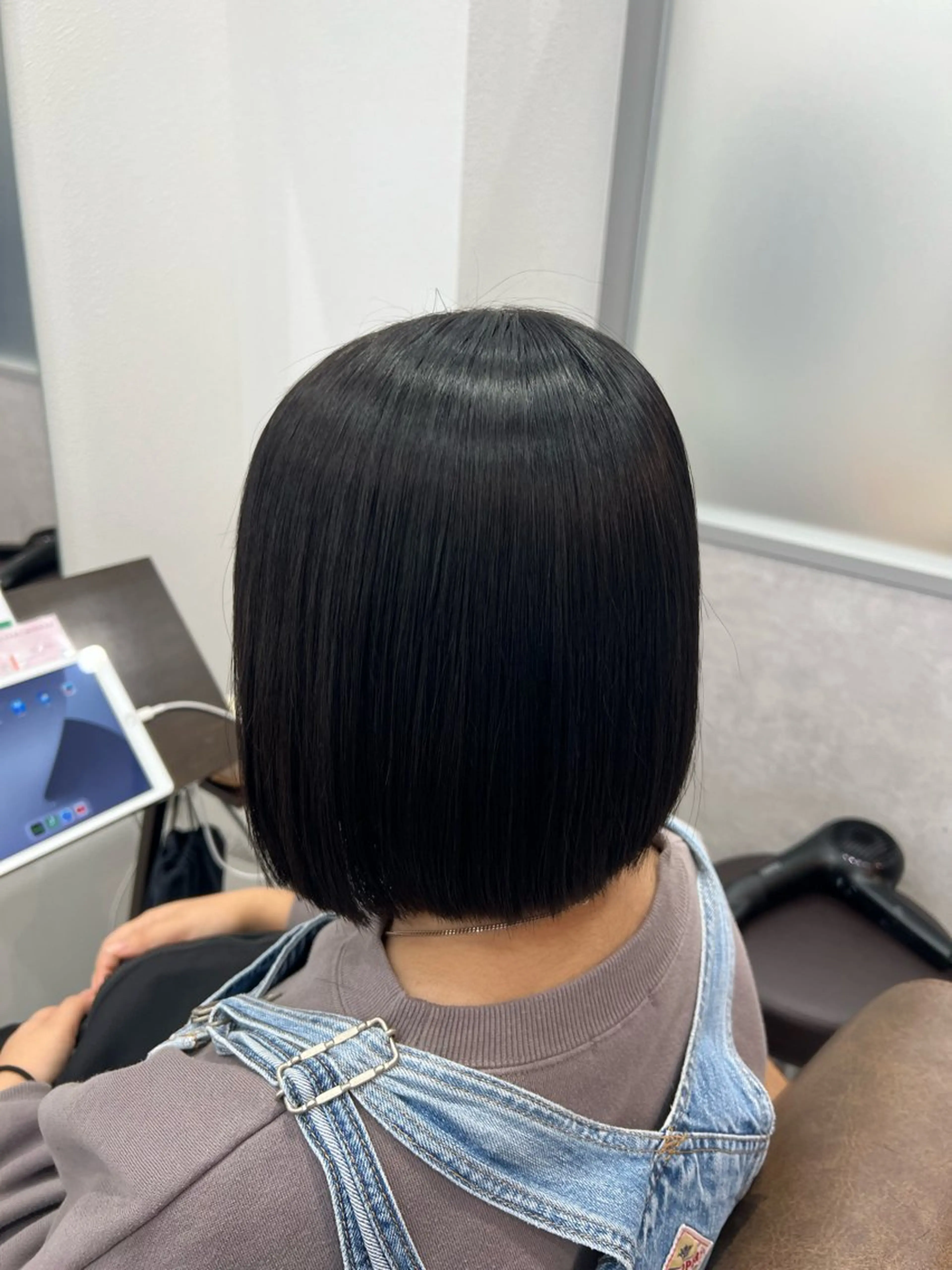 ミディアム 縮毛矯正 トリートメント カット 縮毛矯正 トリートメント ヘッドスパ studio HEAP 辻堂 髪質改善サロン所属・美髪矯正/髪質改善 🌼 原田 愛弓のヘアスタイル