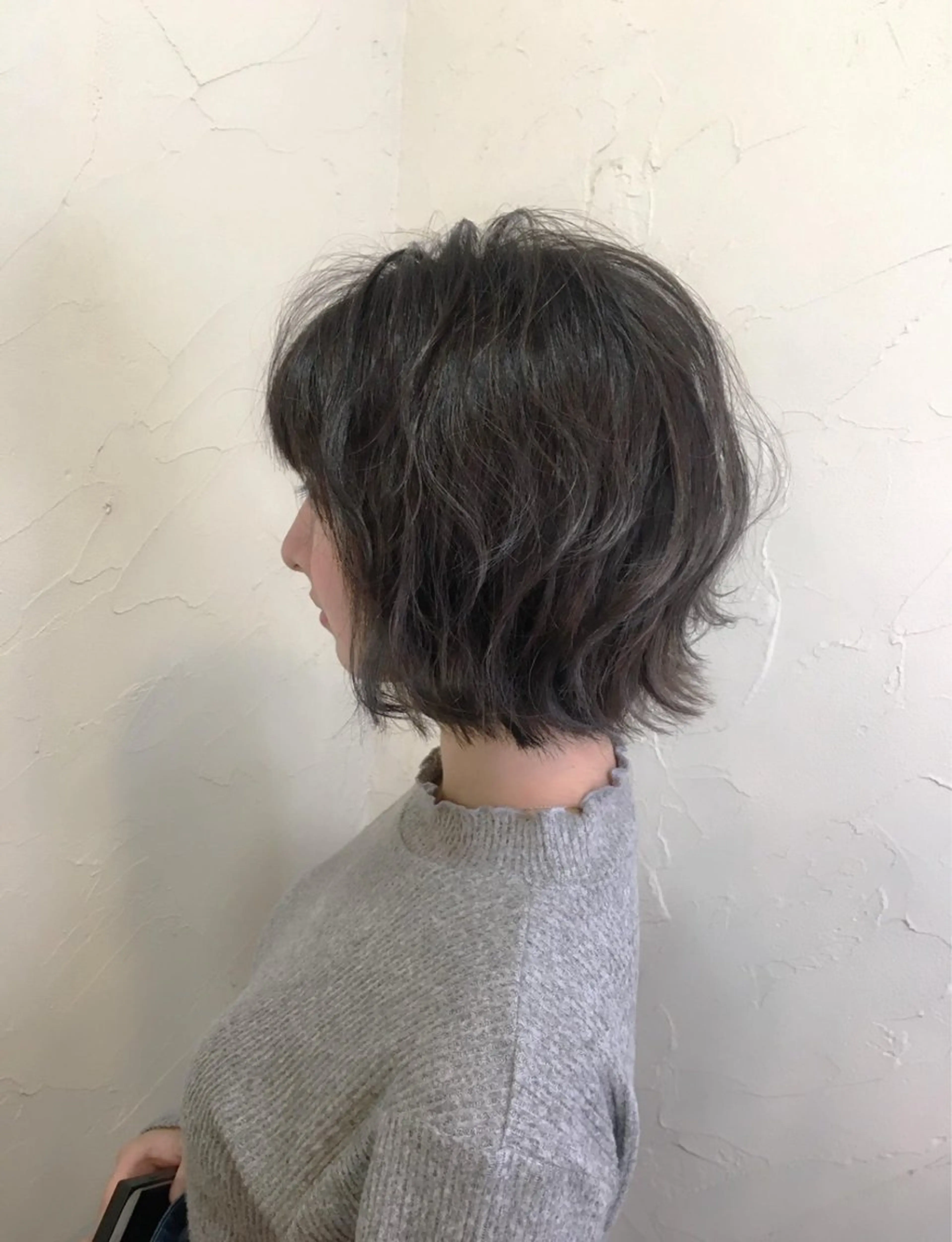 ミディアム カラー 高柳 麻美のヘアスタイル