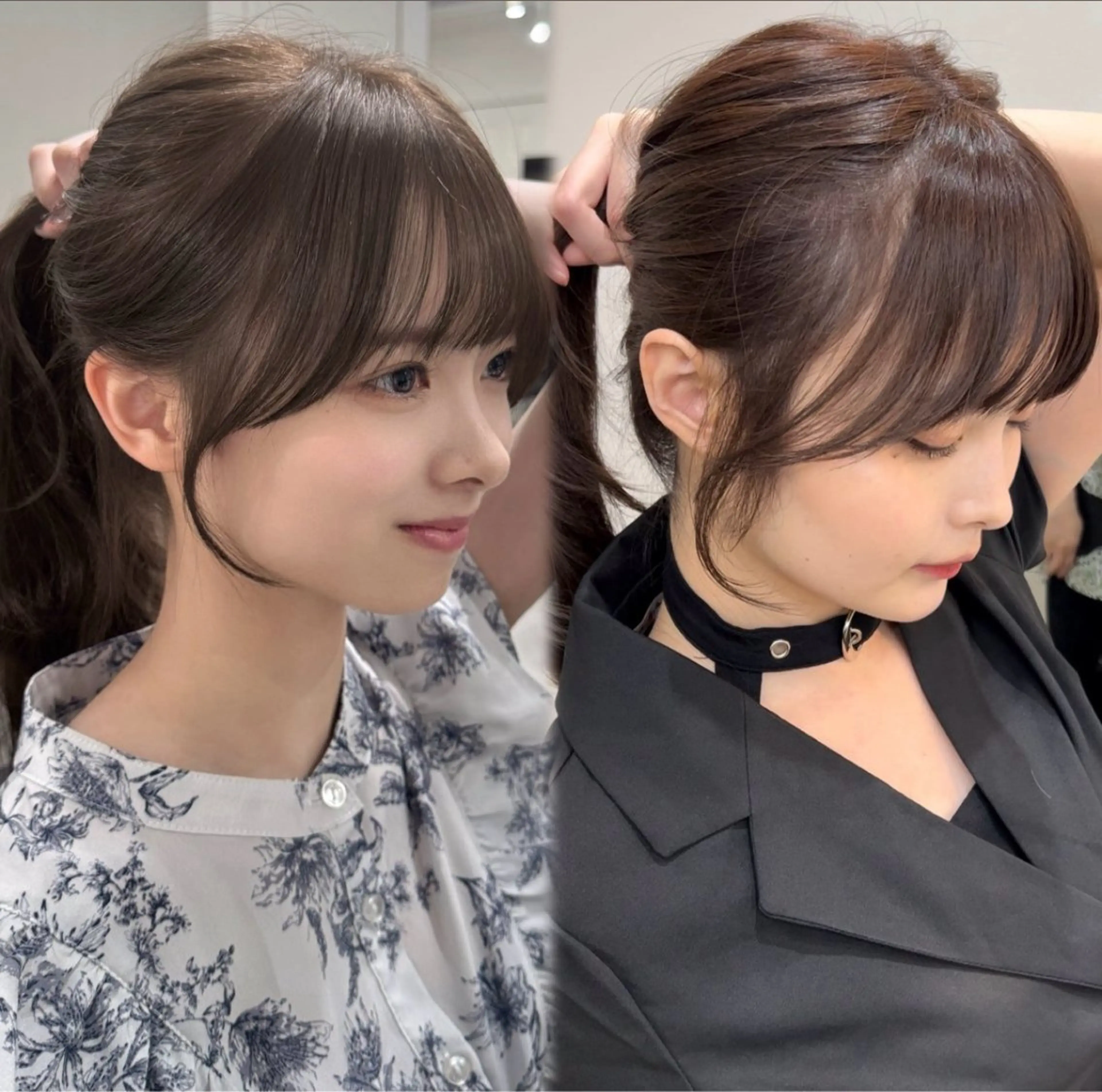 🎀顔周りカット＋顔周りレイヤー🎀✂️の写真