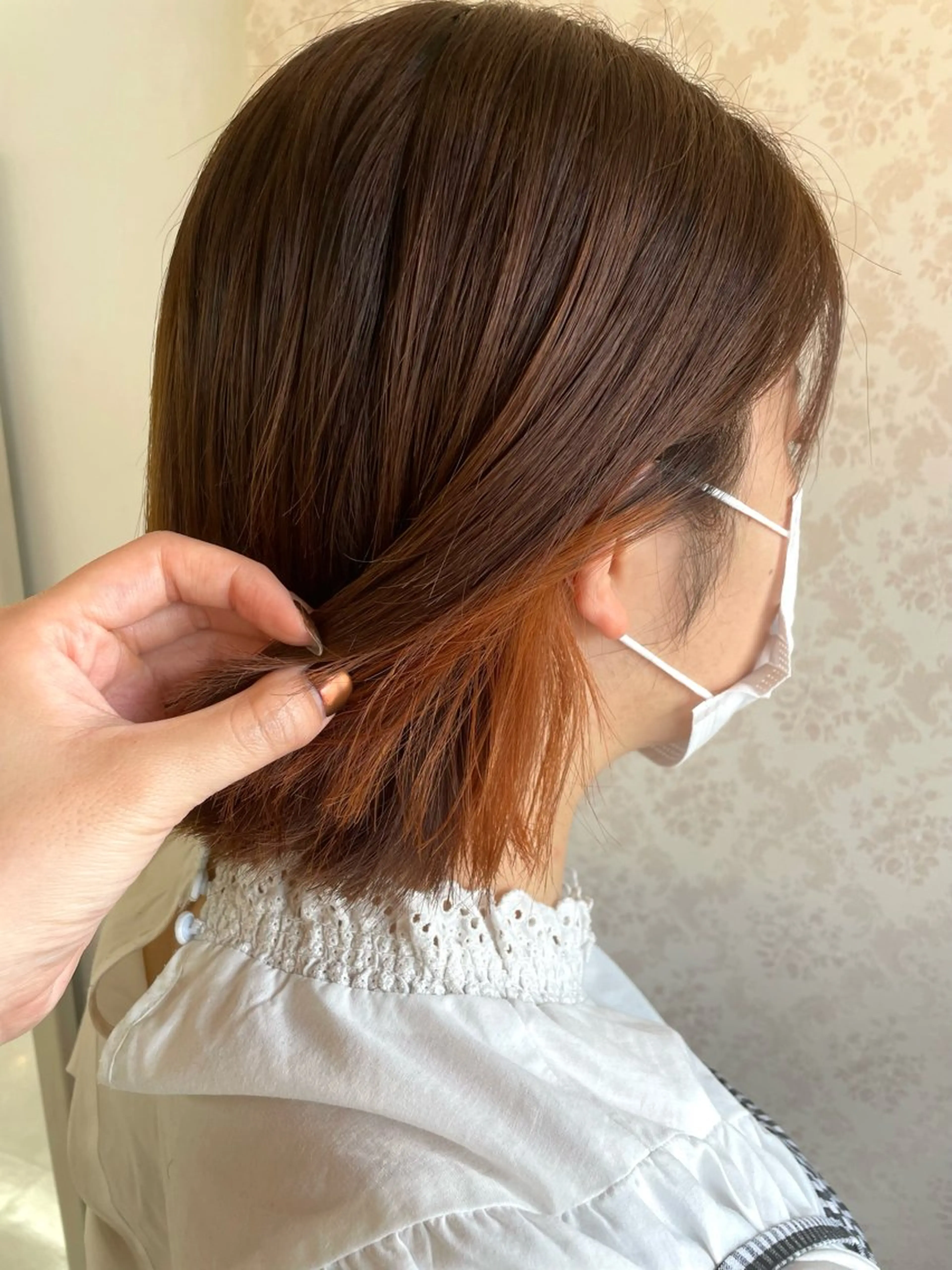 ミディアム ヒヨシ ルナのヘアスタイル