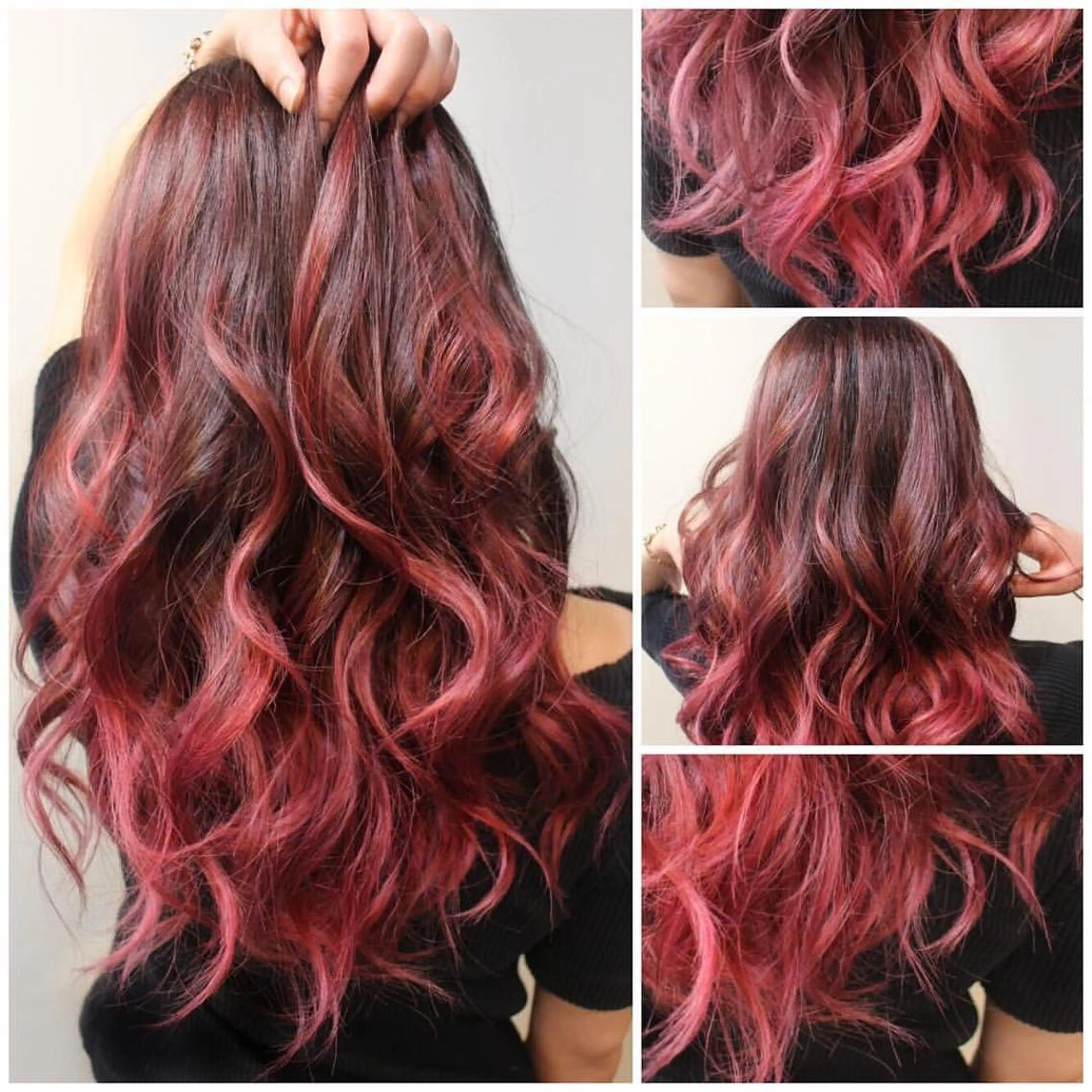 ロング カラー ヘアアレンジ ブリーチ グラデーションカラー ヘアカラー トリートメント Shelltie Fiel (シェルティフィエル)所属・次世代シールエクステ 錦糸町 小泉 朋之のヘアスタイル