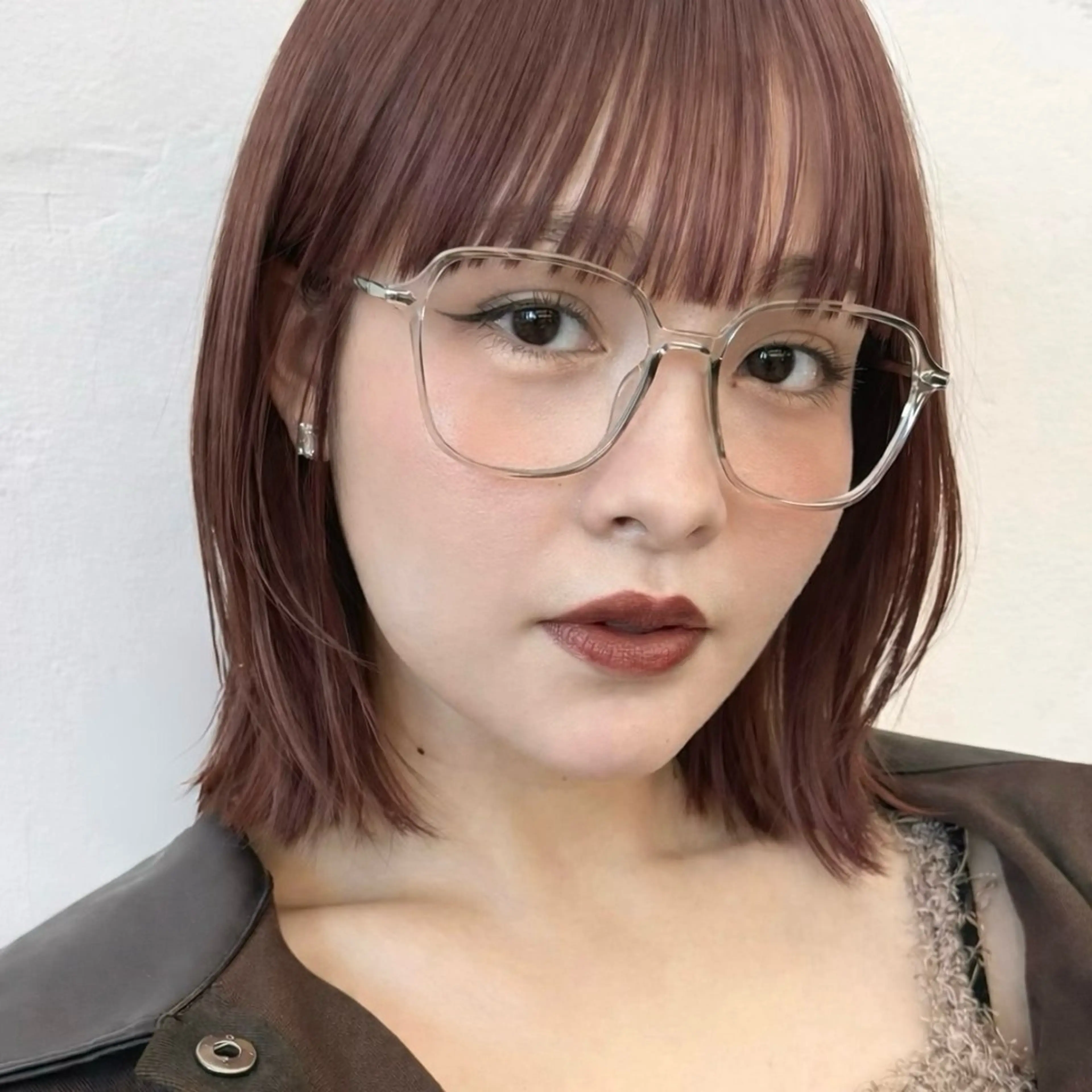 ミディアム カラー ヘアアレンジ ベージュカラー ブリーチ オレンジ ピンクカラー レッドカラー カット ヘアカラー トリートメント ヘッドスパ ヘアセット 似合わせカット/ダブ ルカラー💫AINAのヘアスタイル