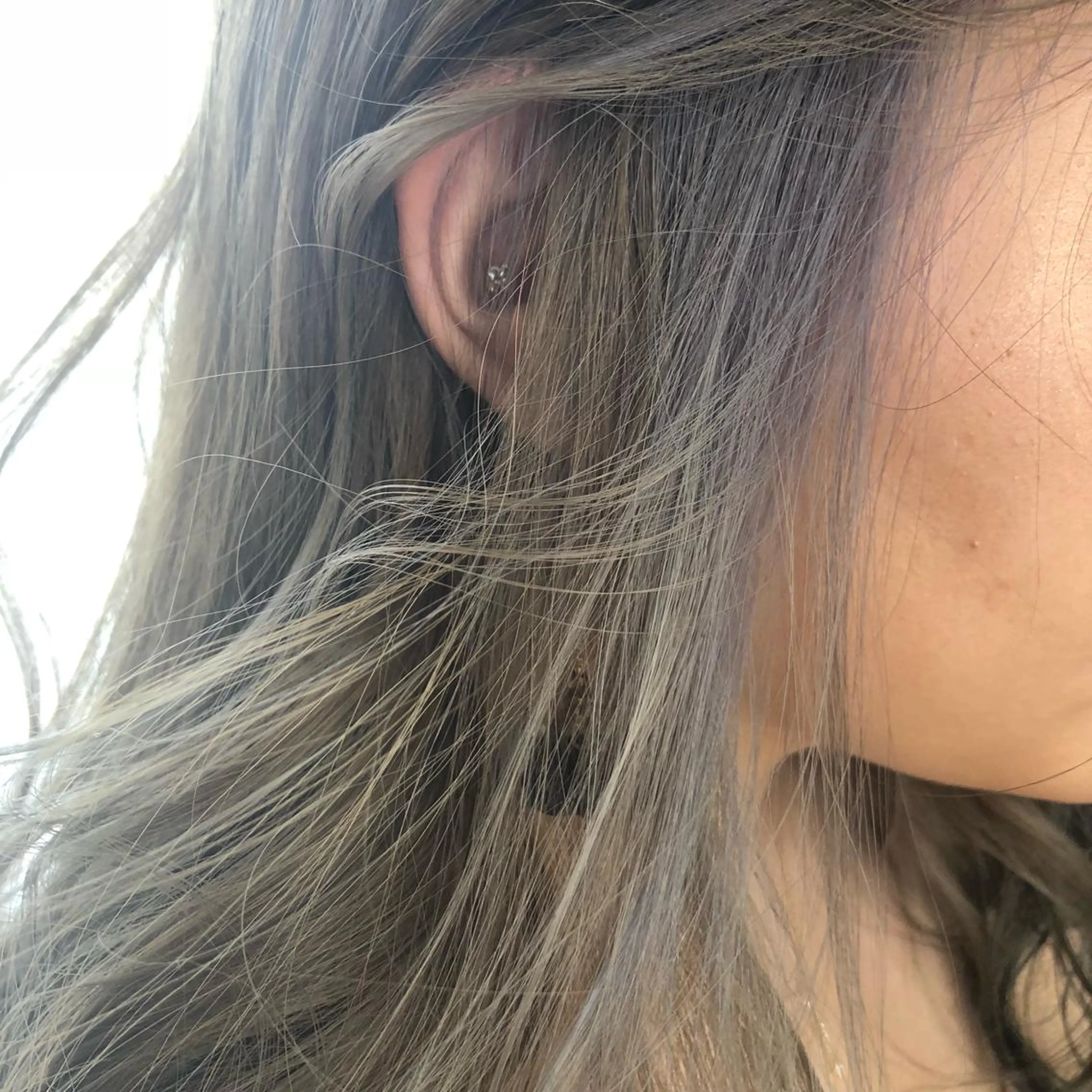 ロング カラー インナーカラー ORIKA 美容室のヘアスタイル