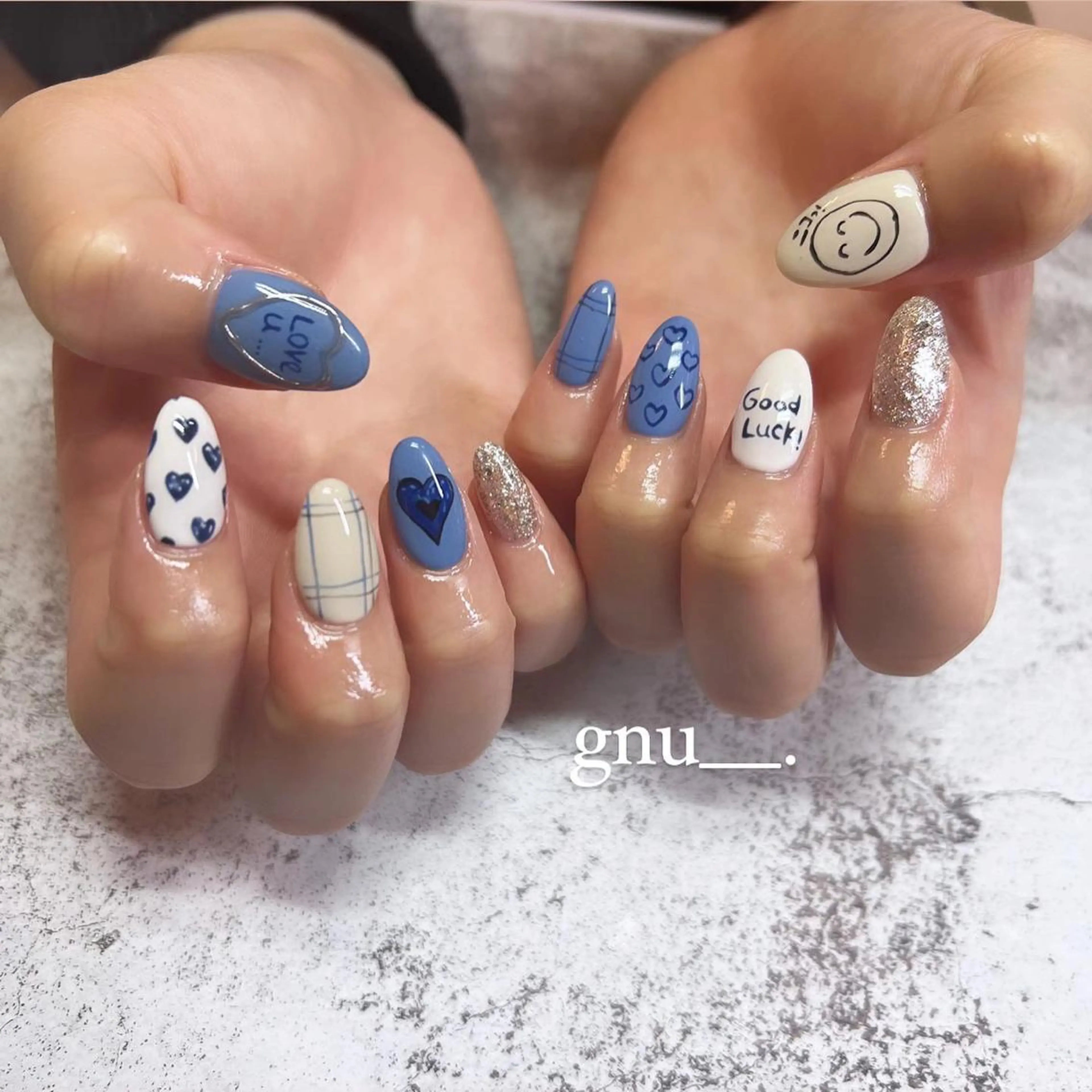 ネイル ハンドネイル gnu__. nailのネイルデザイン