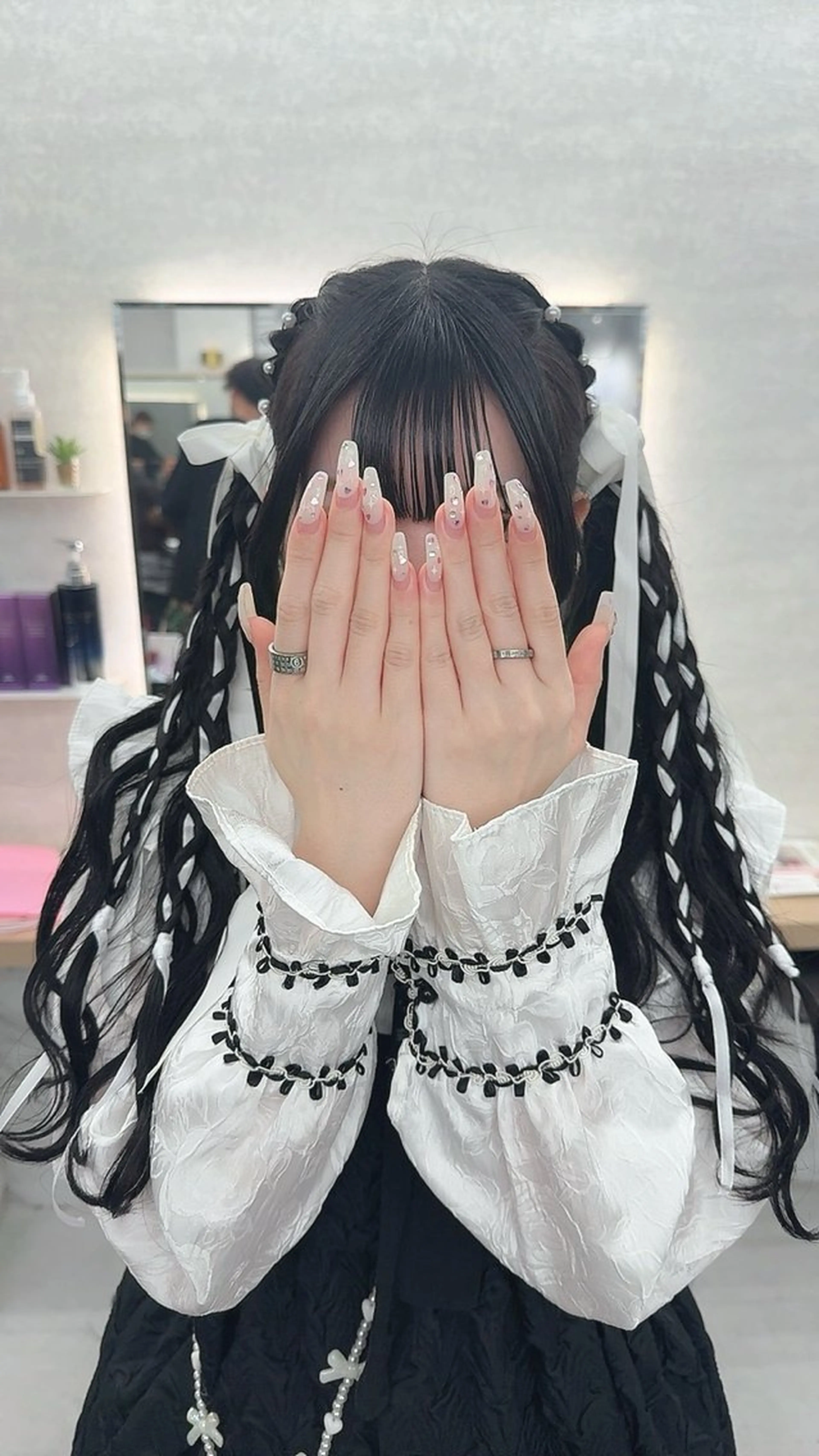 ヘアアレンジ ヘアセット 韓国/アイドルヘア 🎀みづきのヘアスタイル