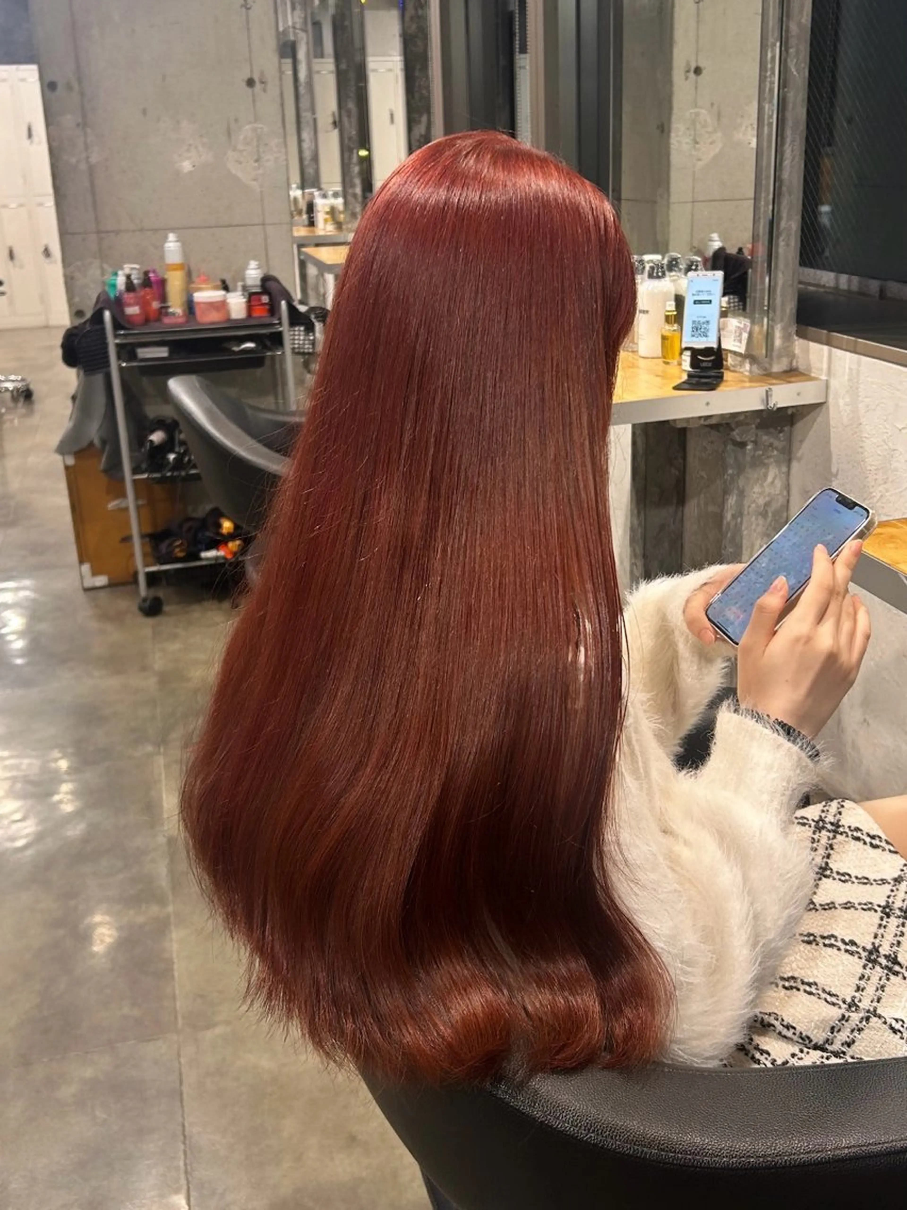 ロング カラー IS所属・横浜美容室/透明感 カラー/レイヤーのヘアスタイル