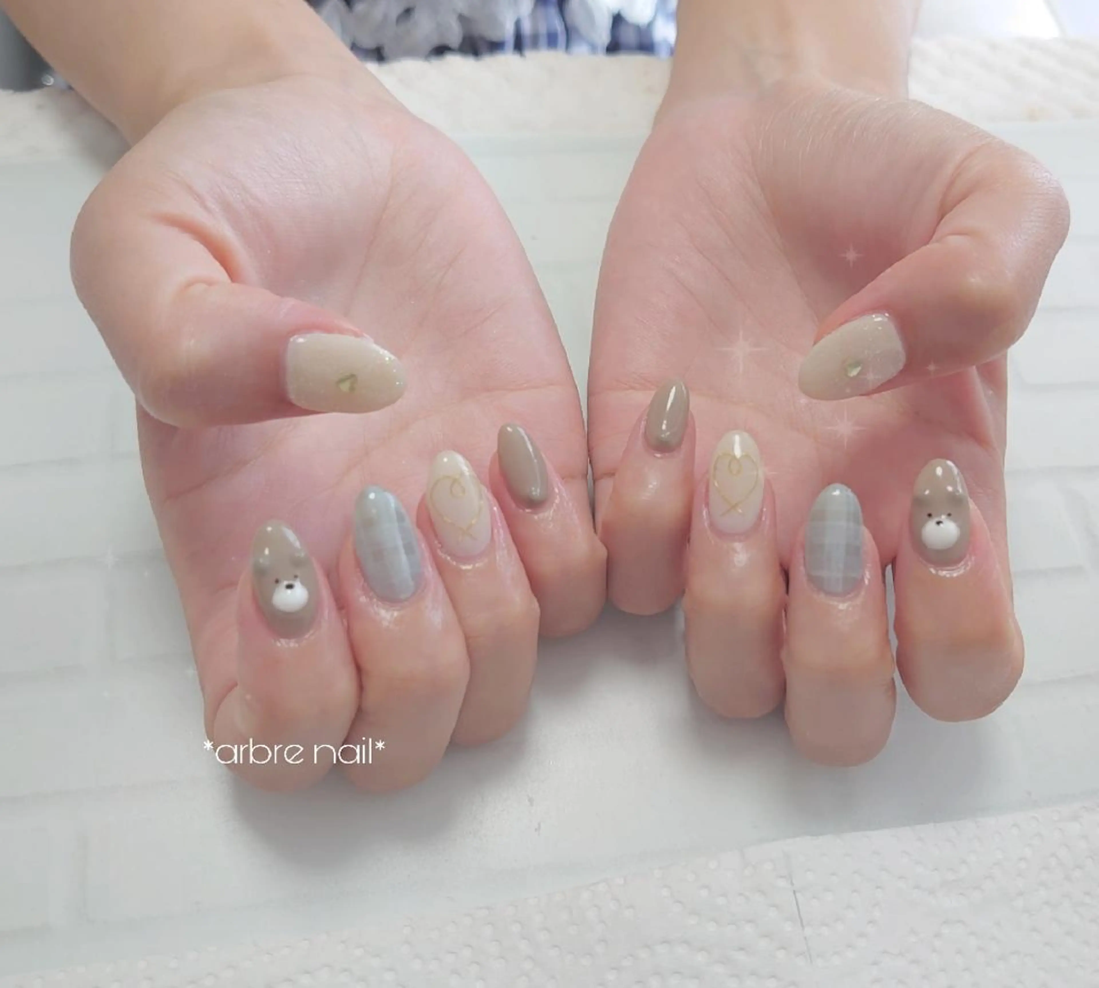 ネイル ＊arbre nail＊.アーブルネイル所属・✯.。 arbre  nail 。✯.のネイルデザイン