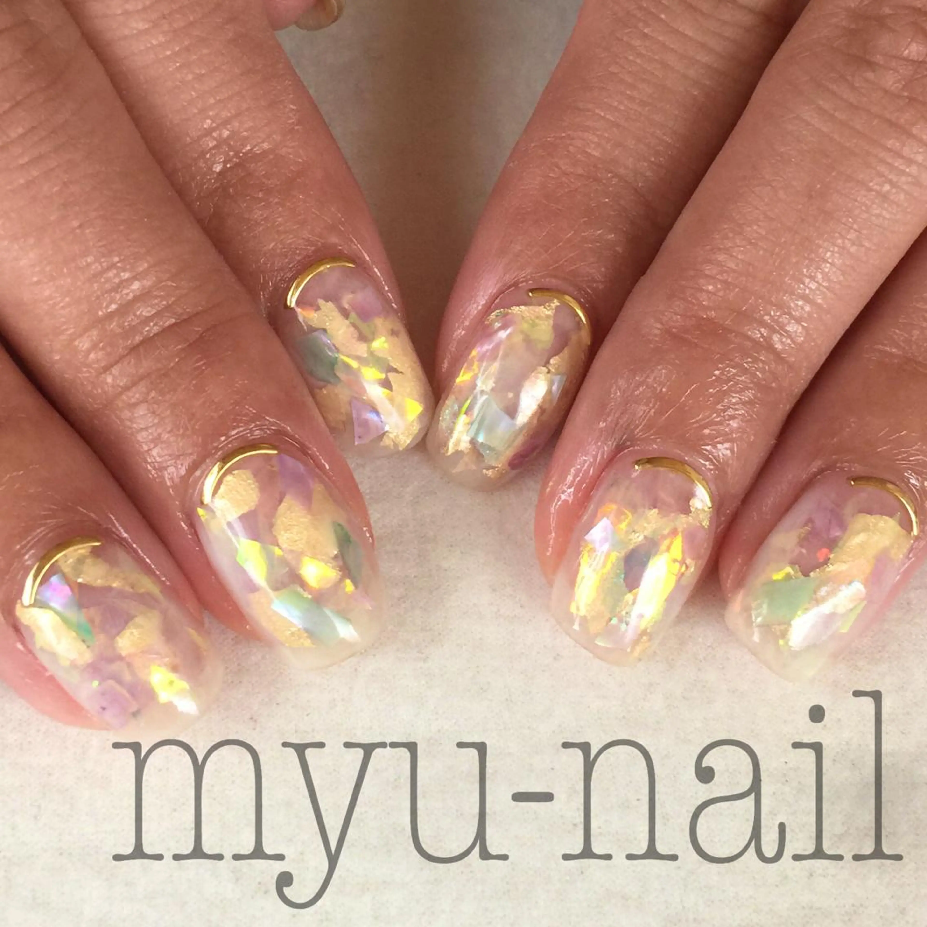 ネイル ハンドネイル ホームサロン myu-nailのネイルデザイン