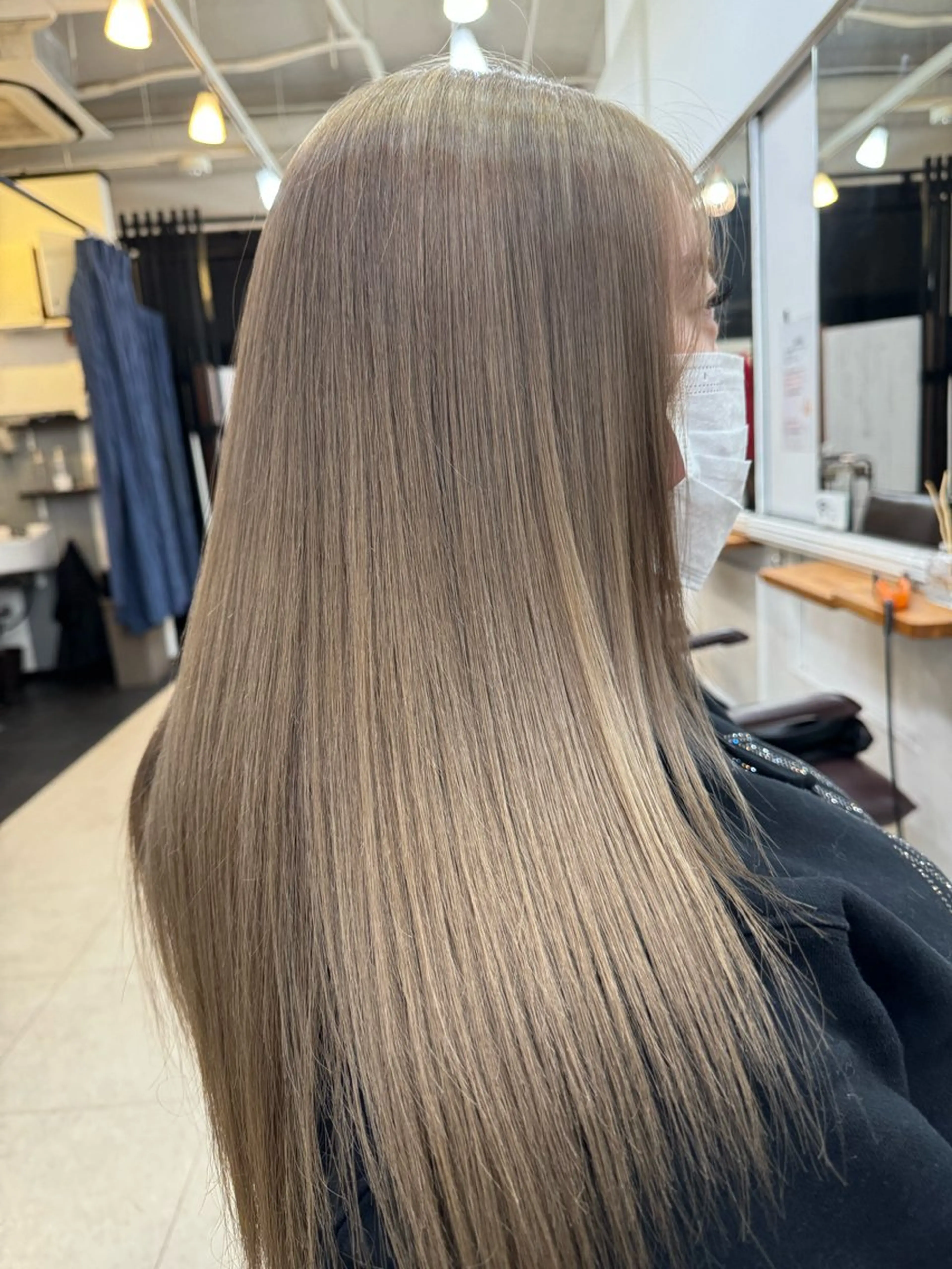 ロング リルウヘアー 天王寺のヘアスタイル