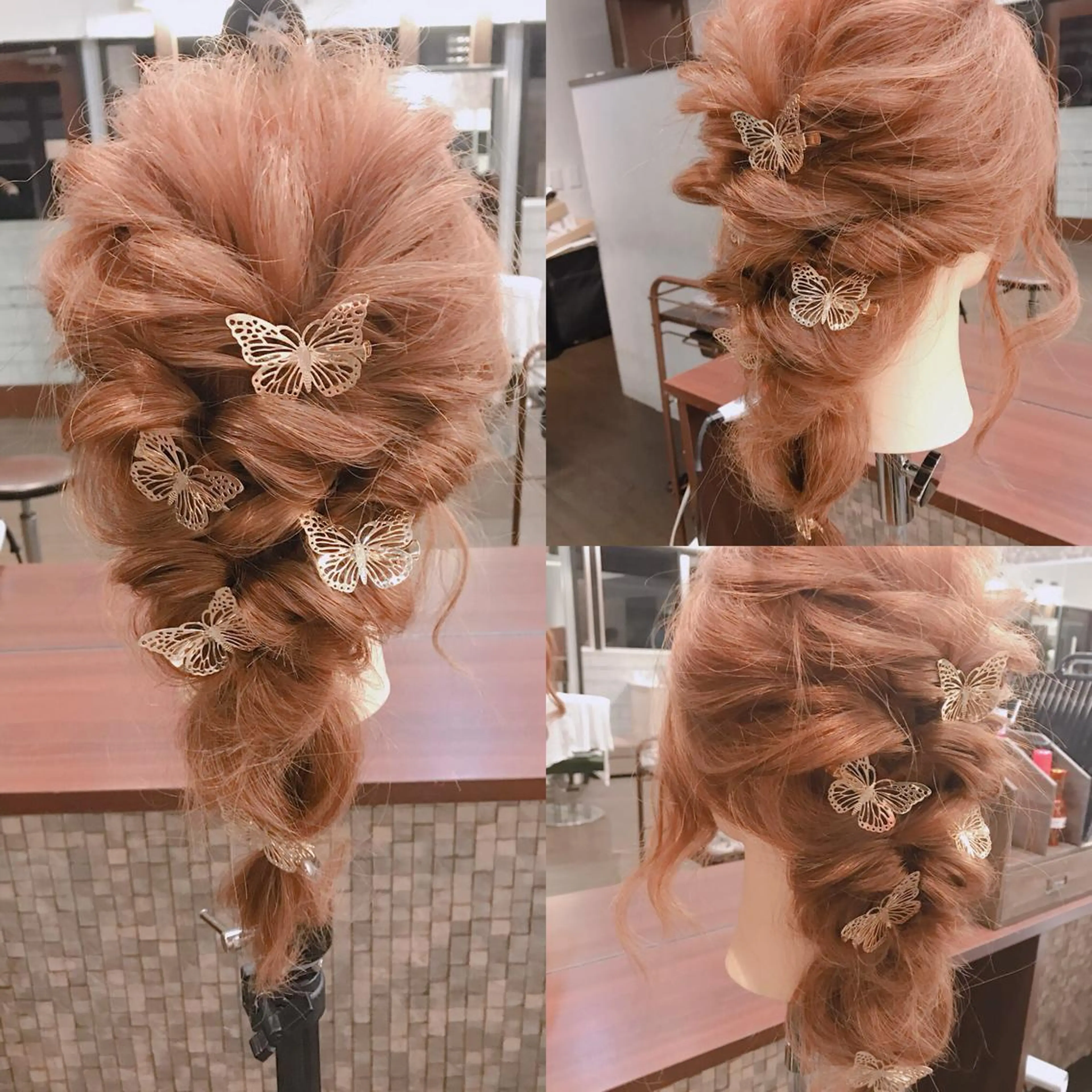 ミディアム ヘアアレンジ 代官山/恵比寿所属・髪質改善/縮毛矯正 専門　代官山/恵比寿のヘアスタイル