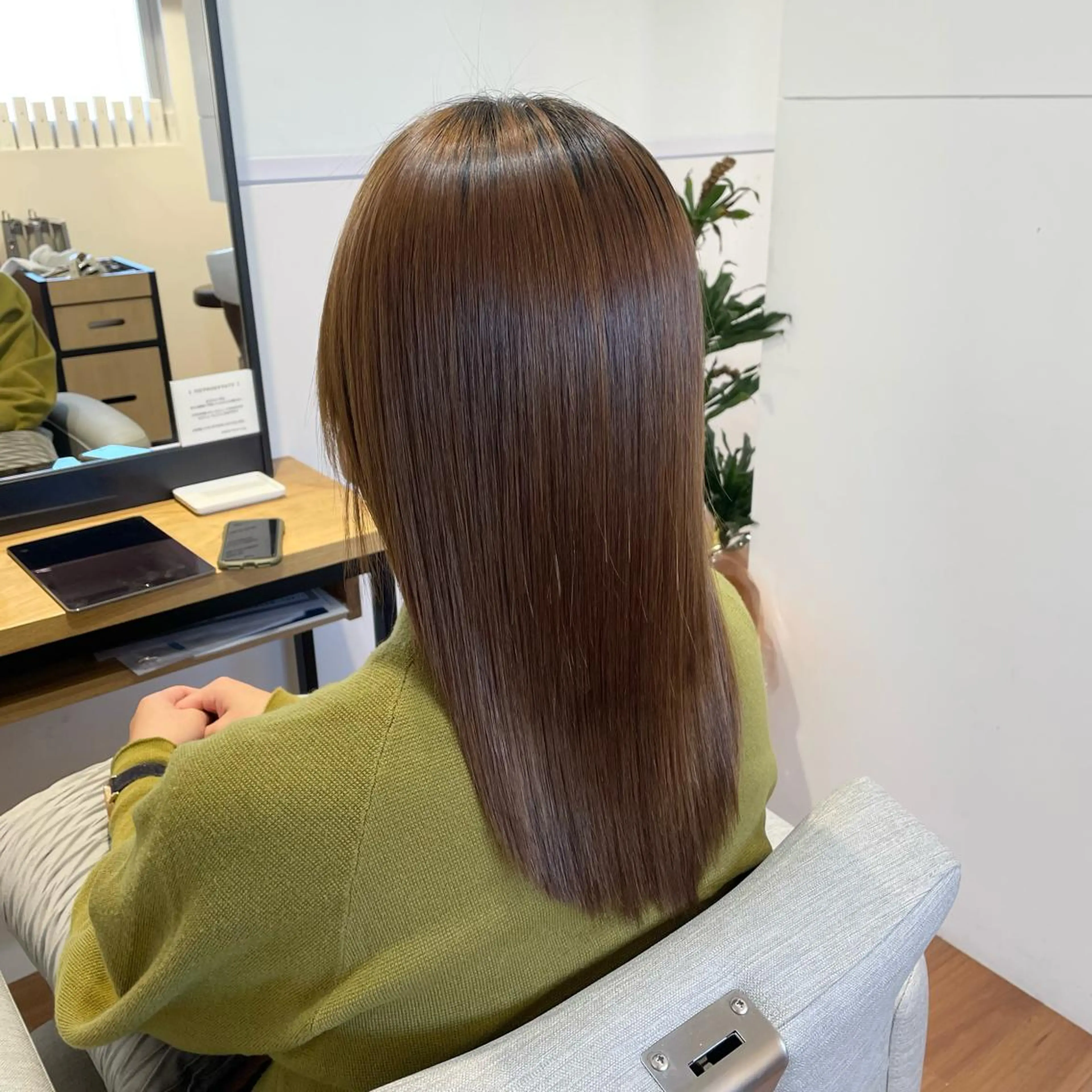 セミロング 髪質改善&Spa fee 南越谷店2号店所属・岩井 夏生のヘアスタイル