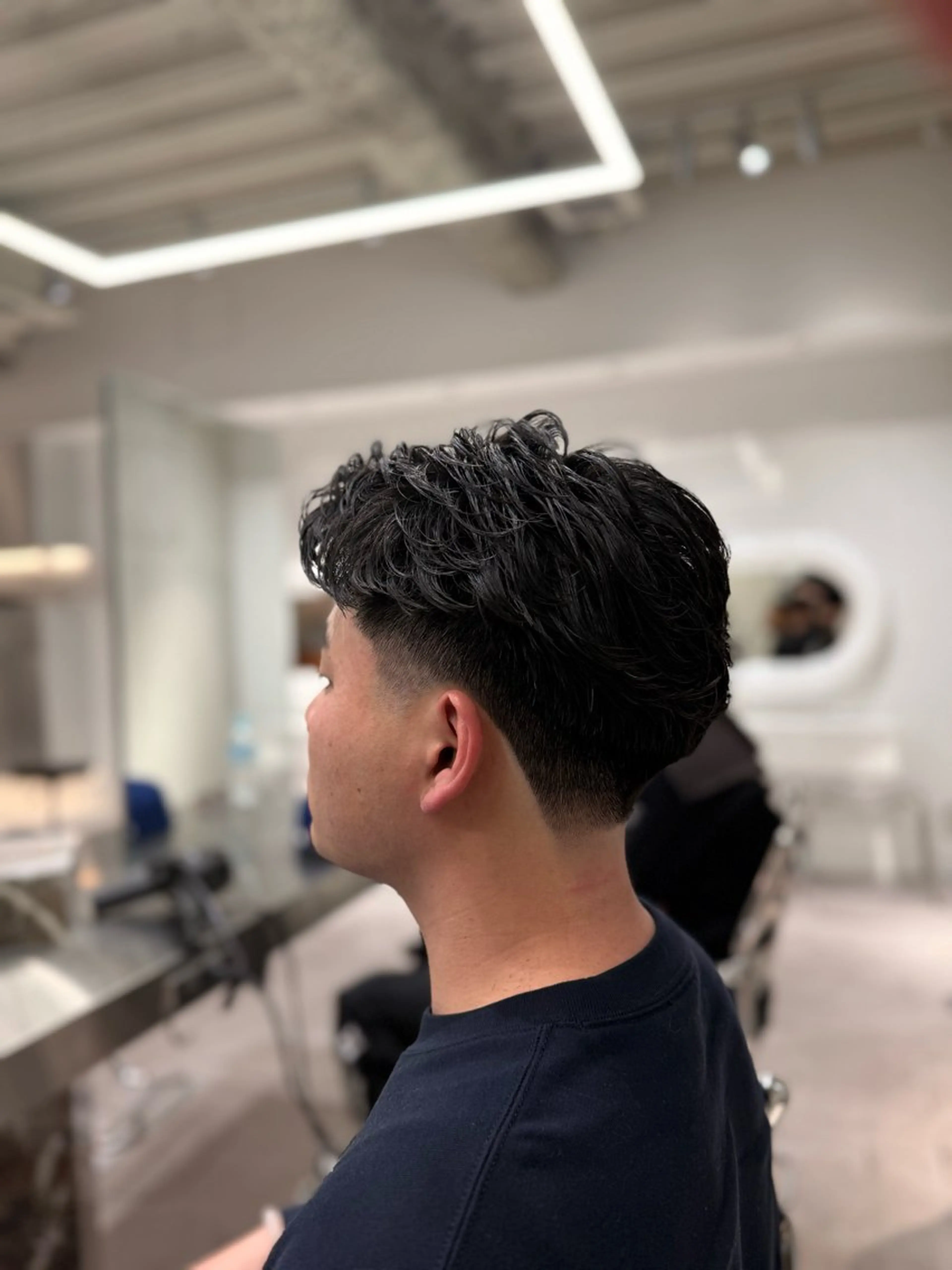 ショート メンズ フェザーパーマ メンズパーマ ショートヘア カット トリートメント MEN’S SALON HAVANA所属・渋谷/パーマ /スパイキー/千尋のヘアスタイル