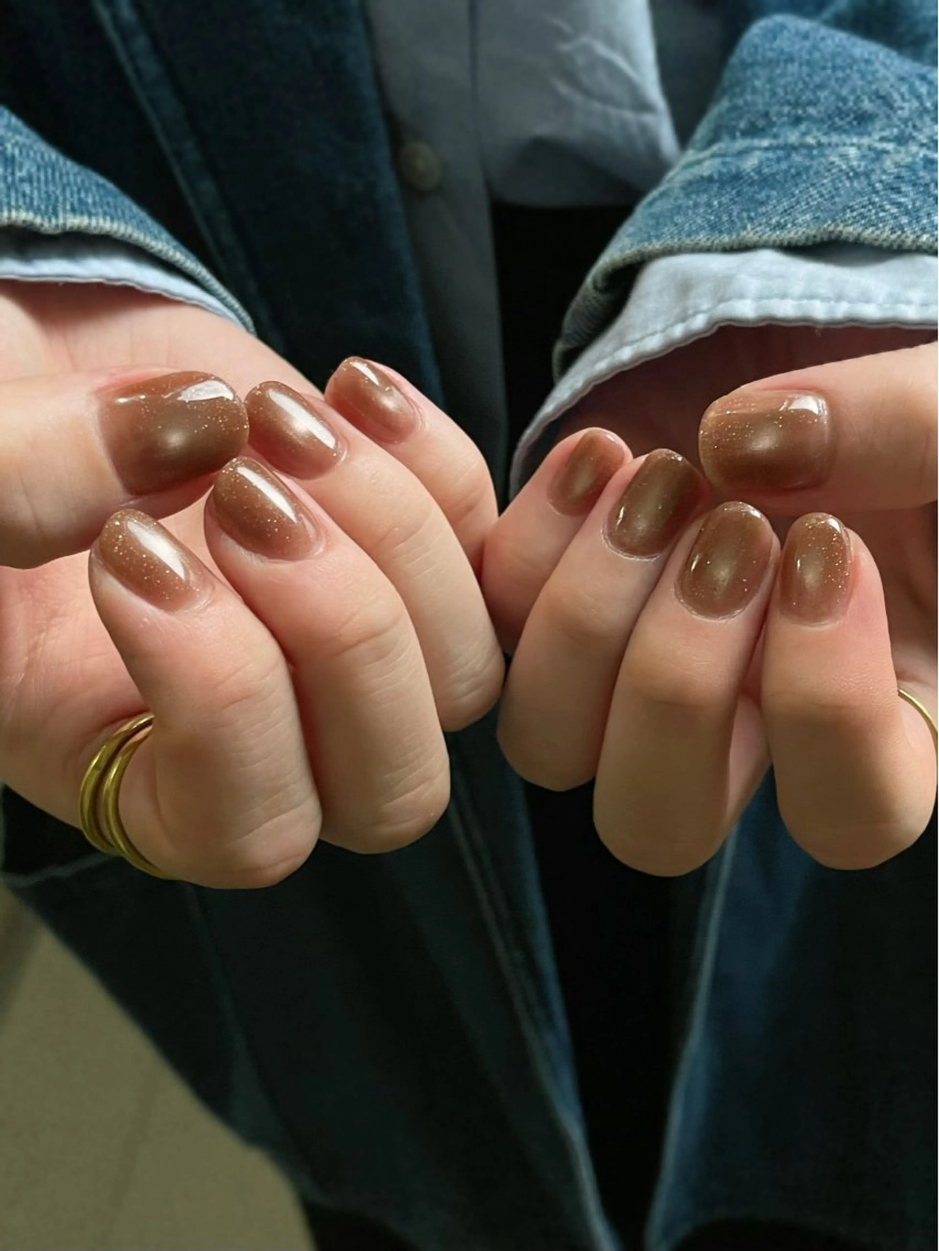 ネイル マグネットネイル ハンドネイル F room 表参道のネイルデザイン