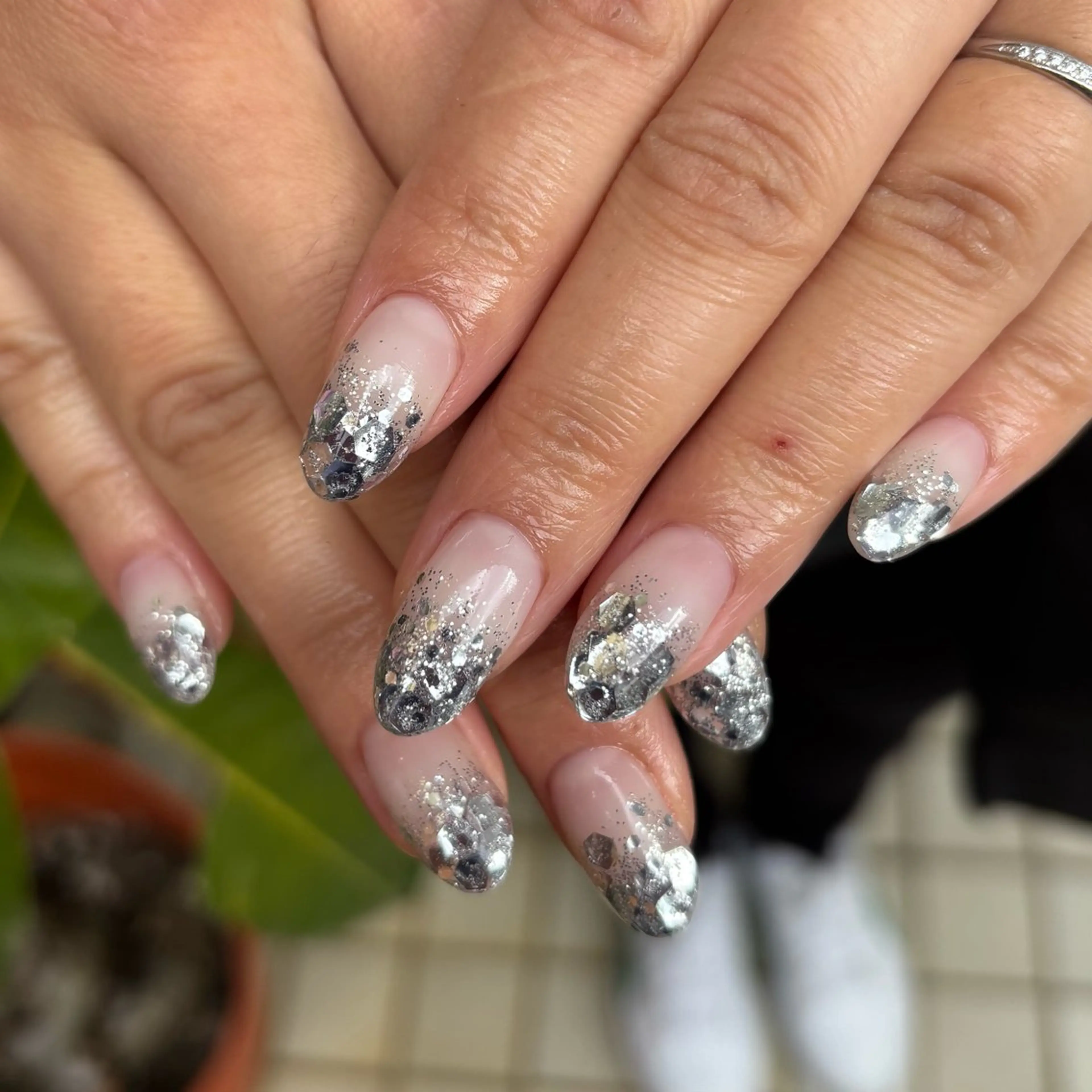 ラメグラデーション【ベース:カラー】👩🏼‍🎨オフ無しの写真