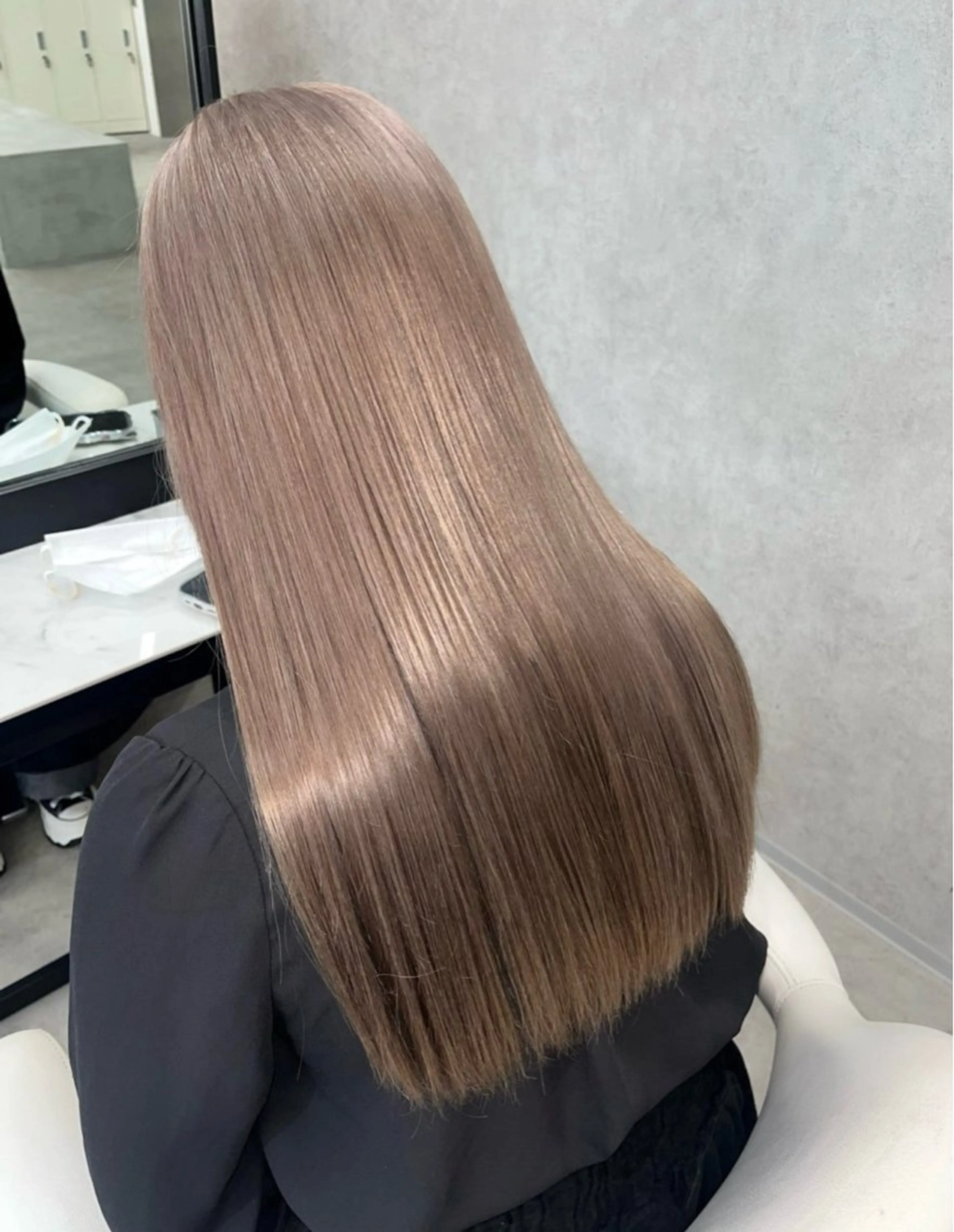 カラー ブリーチ ダブルカラー 🩷hair salon dot. tokyo color 🩷所属・hao 🎀🫧のヘアスタイル