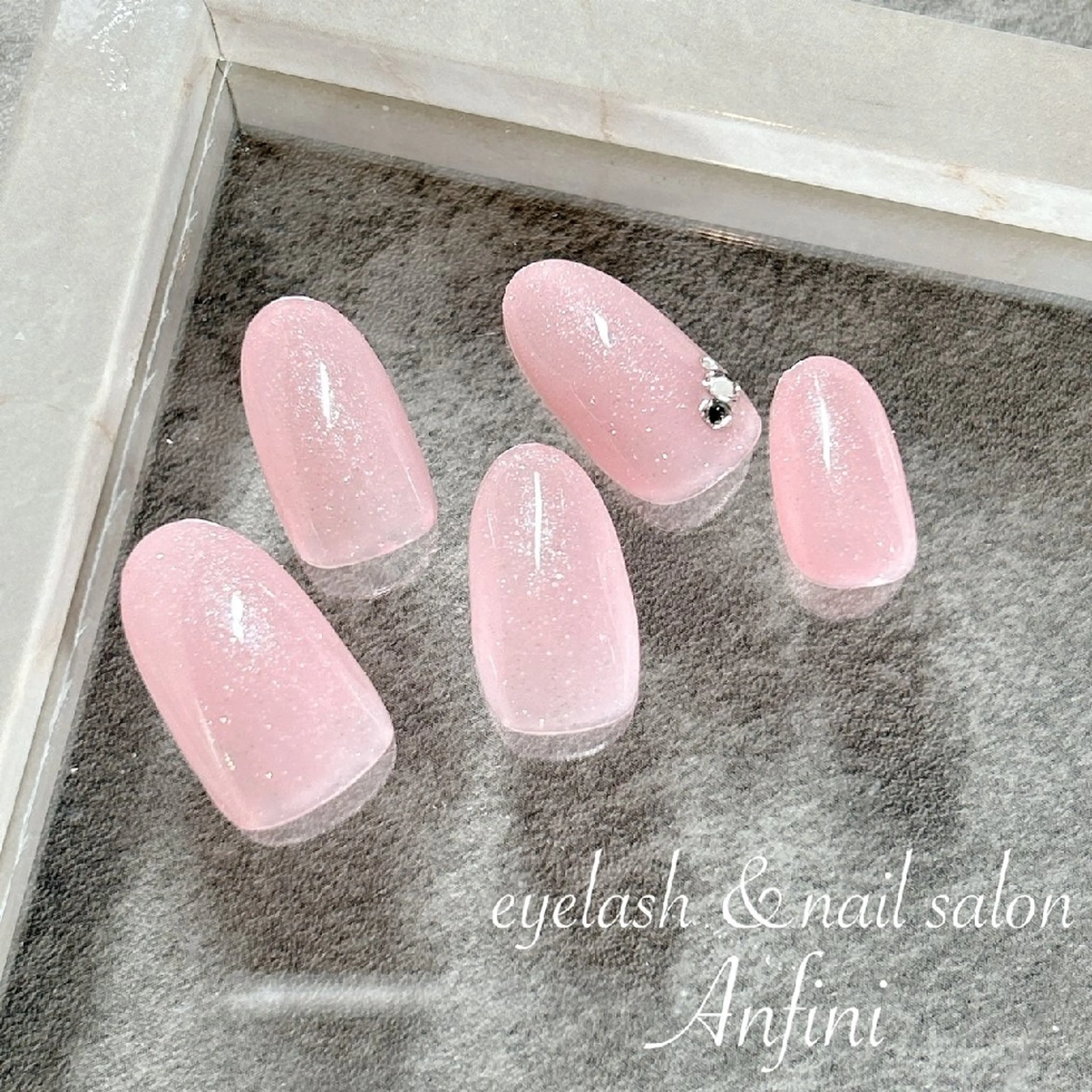 ネイル 冬ネイル nailsalon Anfiniのネイルデザイン