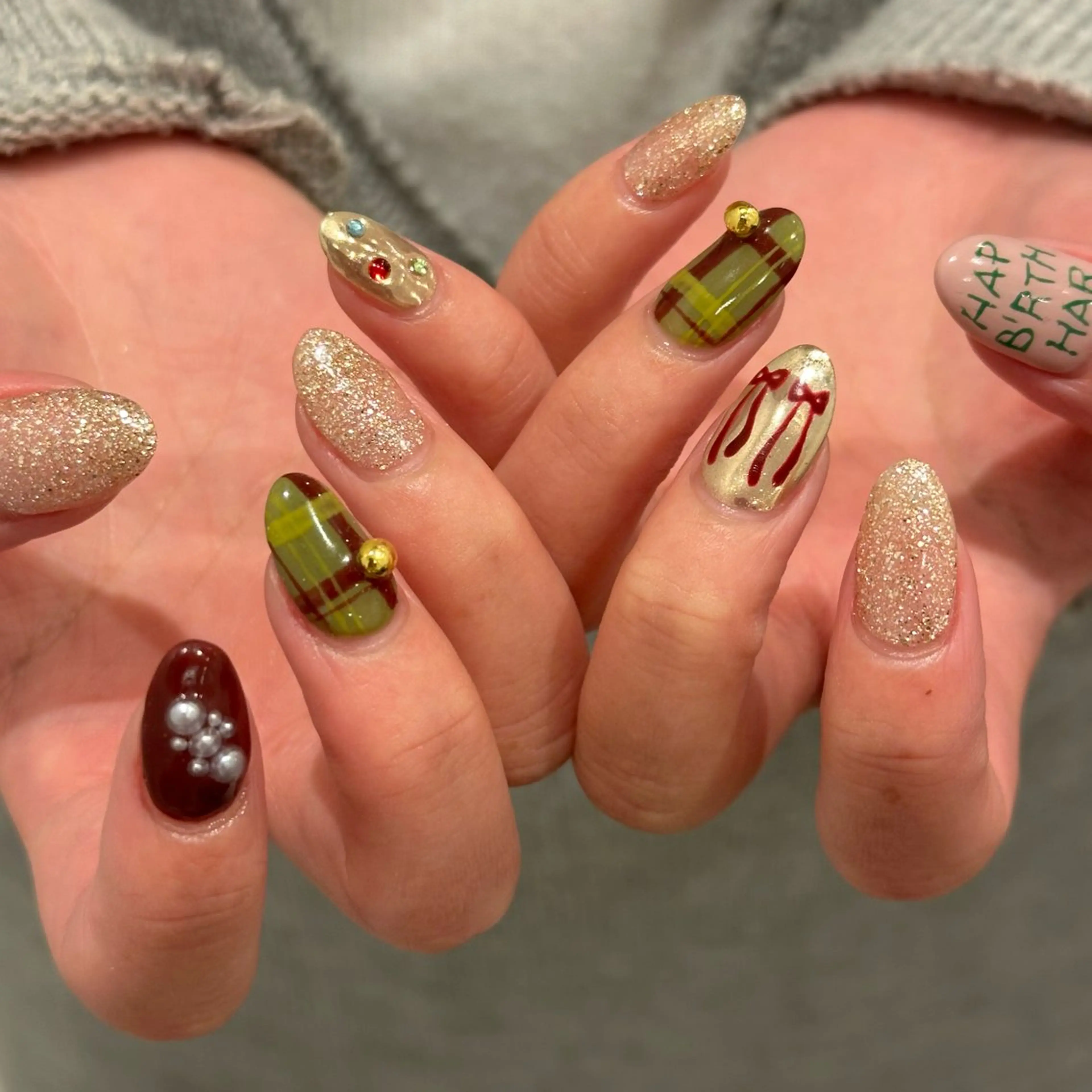 ネイル ハンドネイル COIN  nail hinataのネイルデザイン