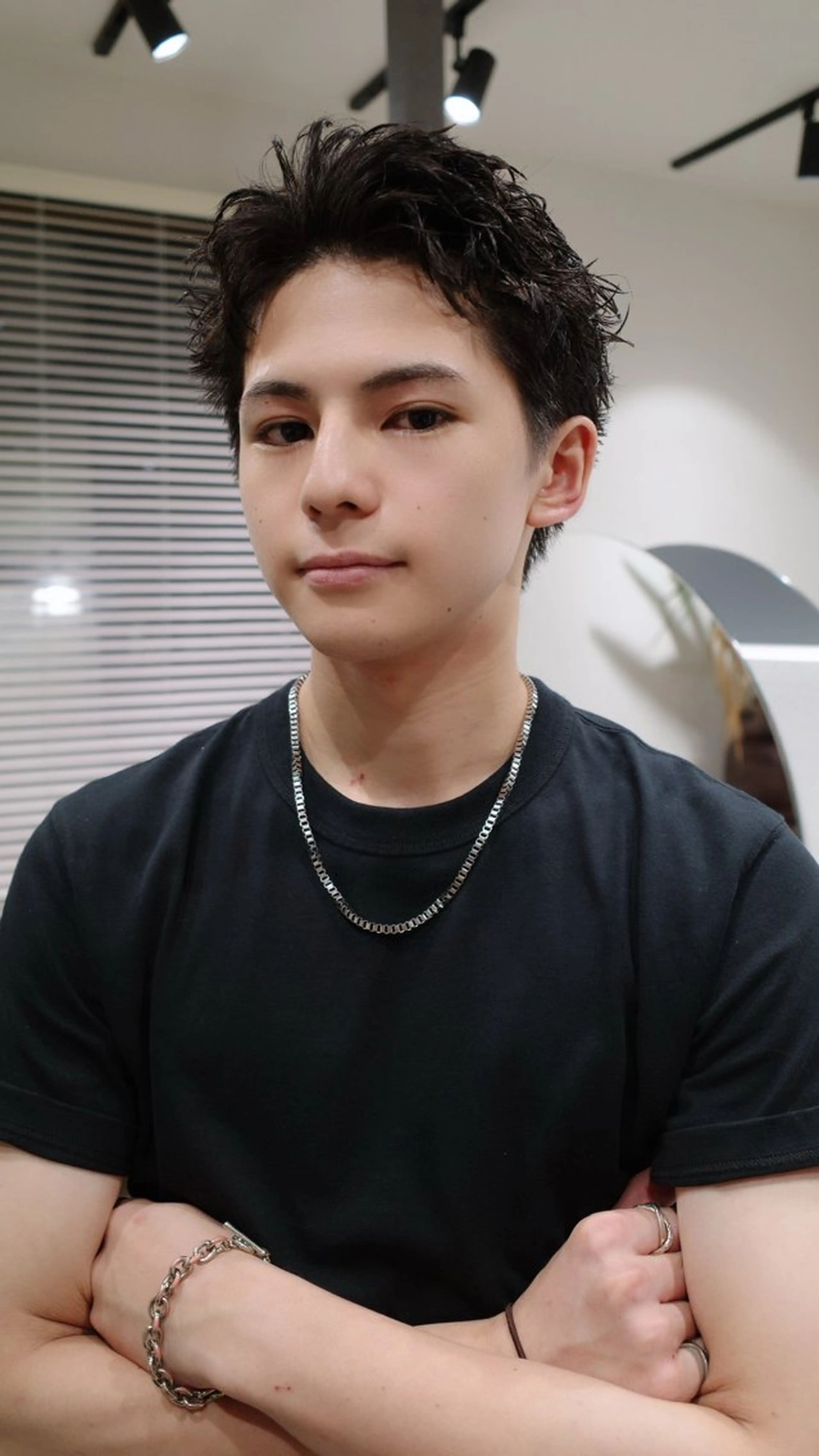 ショート パーマ メンズ メンズパーマ スパイキーショート ショートヘア ボブ/レイヤー /河内温太のヘアスタイル